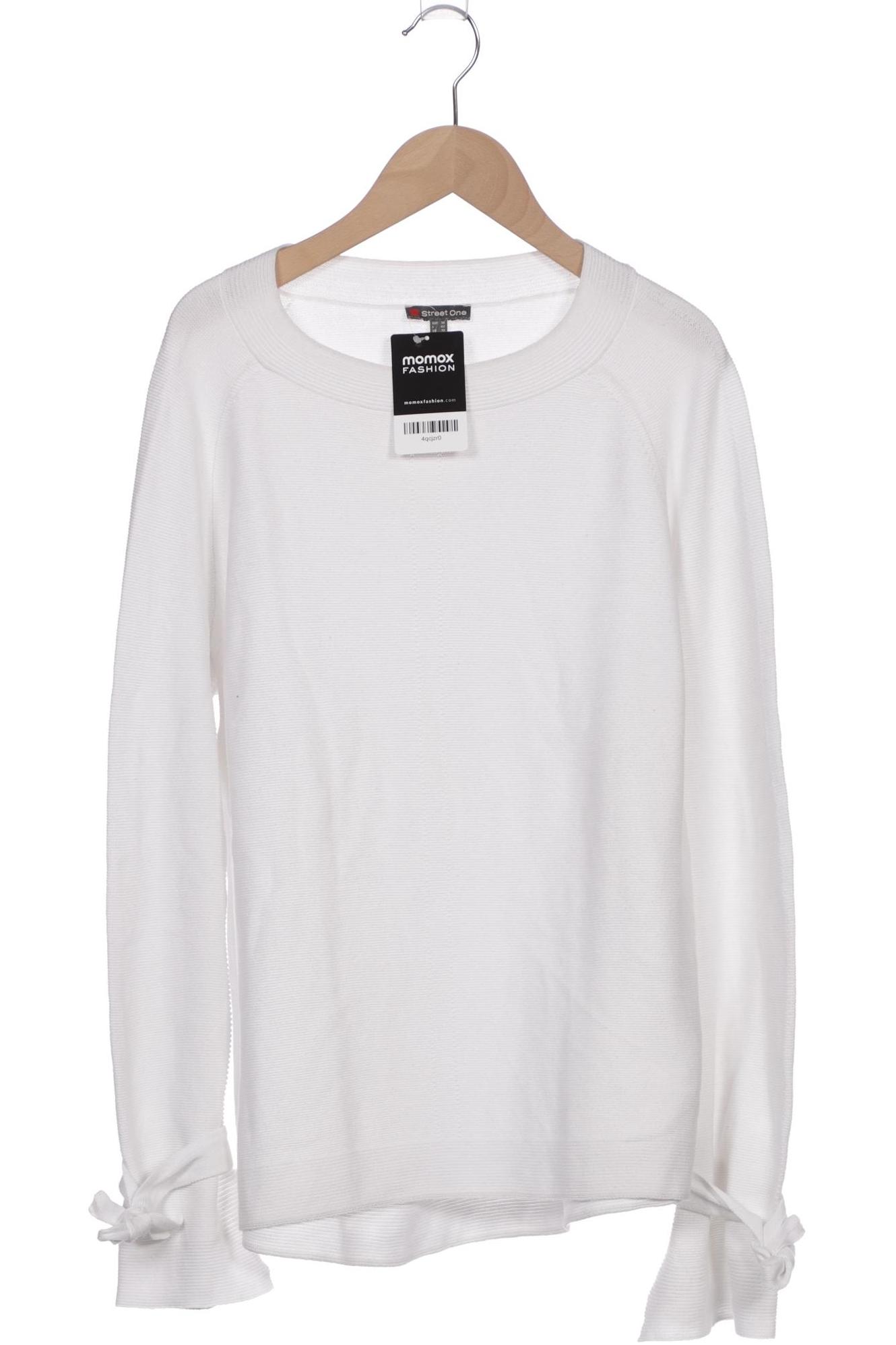 

Street One Damen Pullover, weiß, Gr. 38