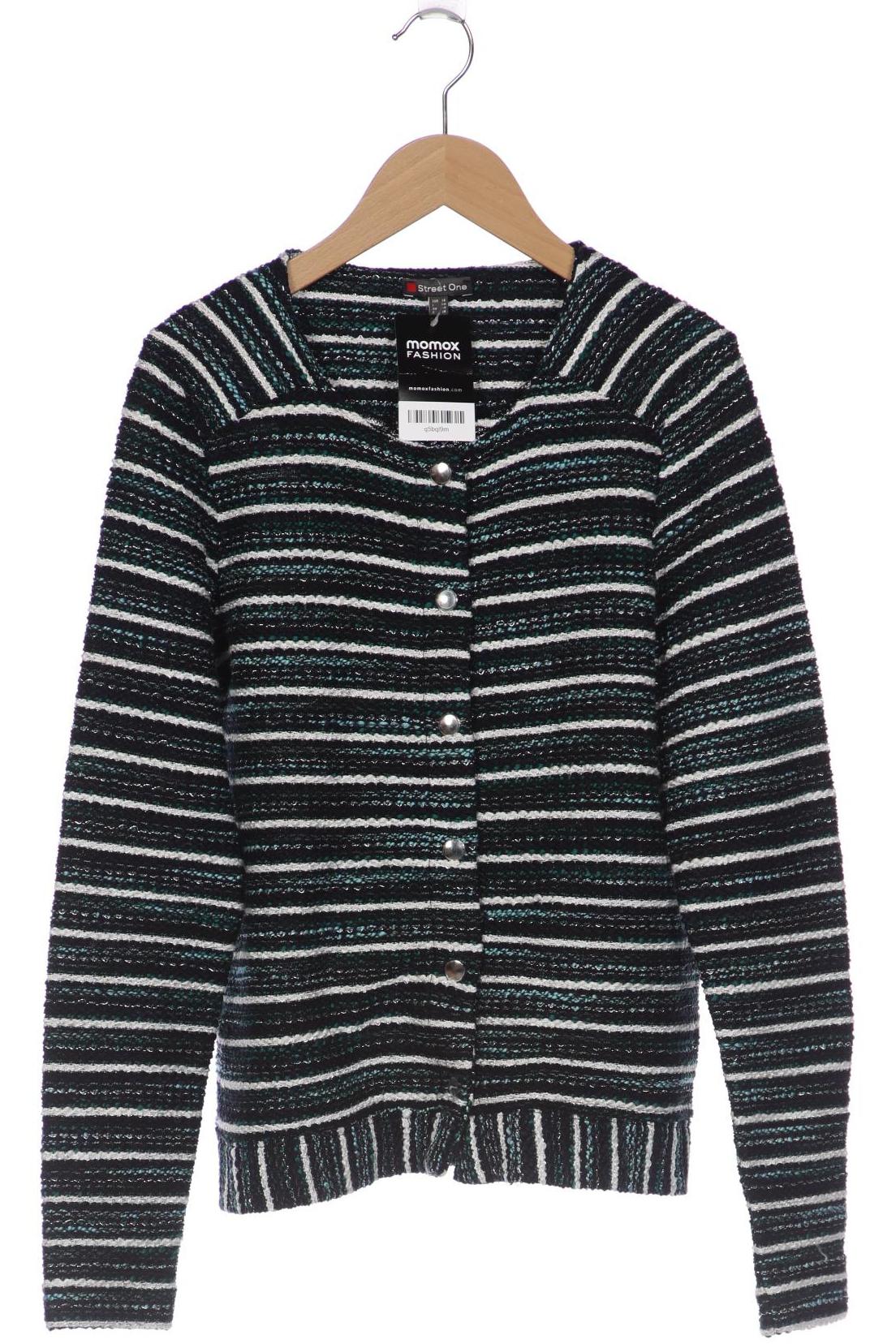 

Street One Damen Strickjacke, türkis, Gr. 36