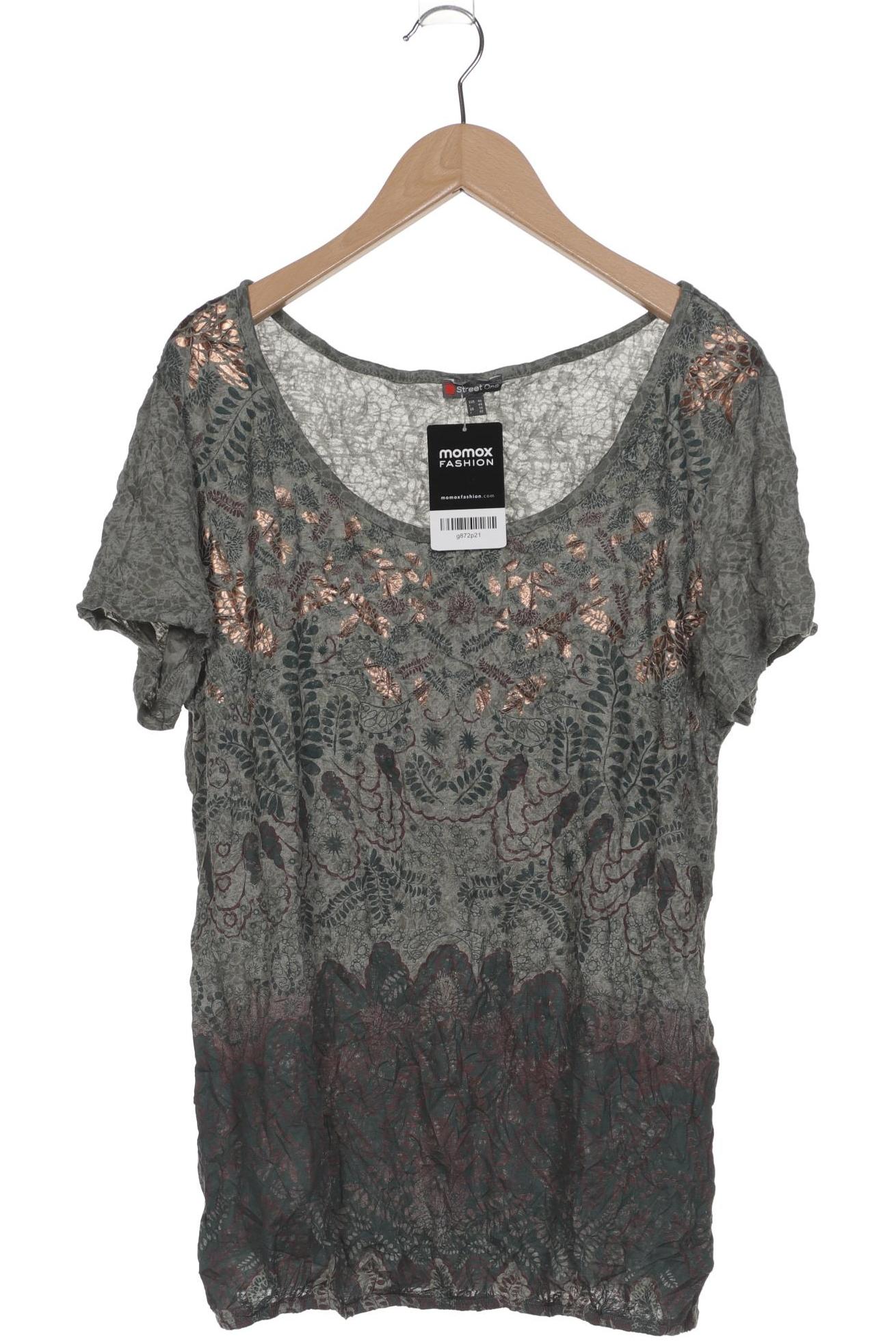 

Street One Damen T-Shirt, grün, Gr. 40