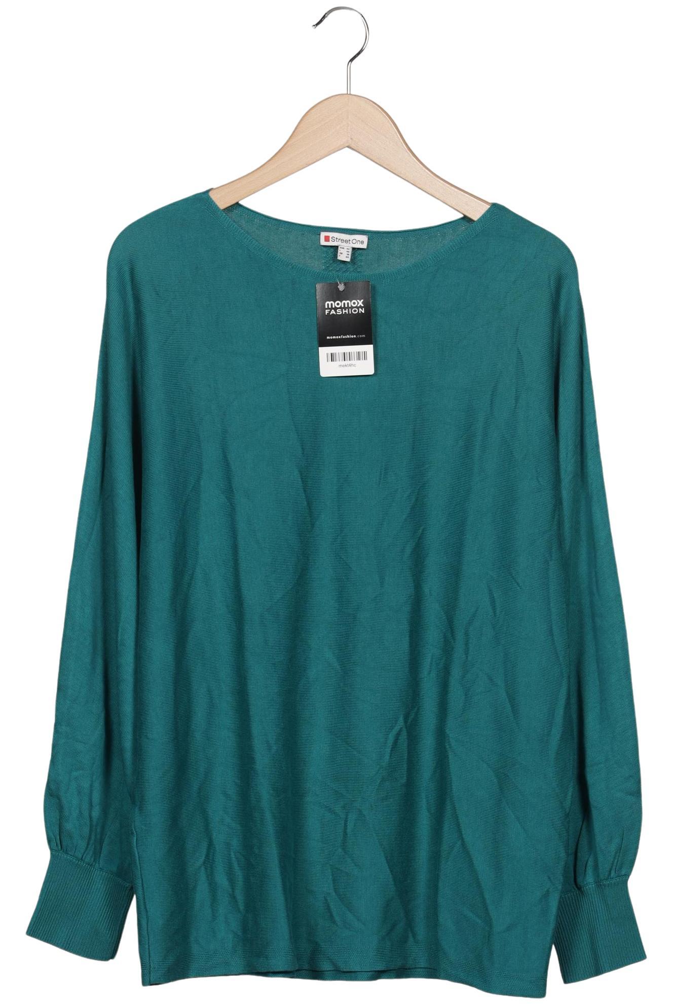 

Street One Damen Pullover, türkis, Gr. 42