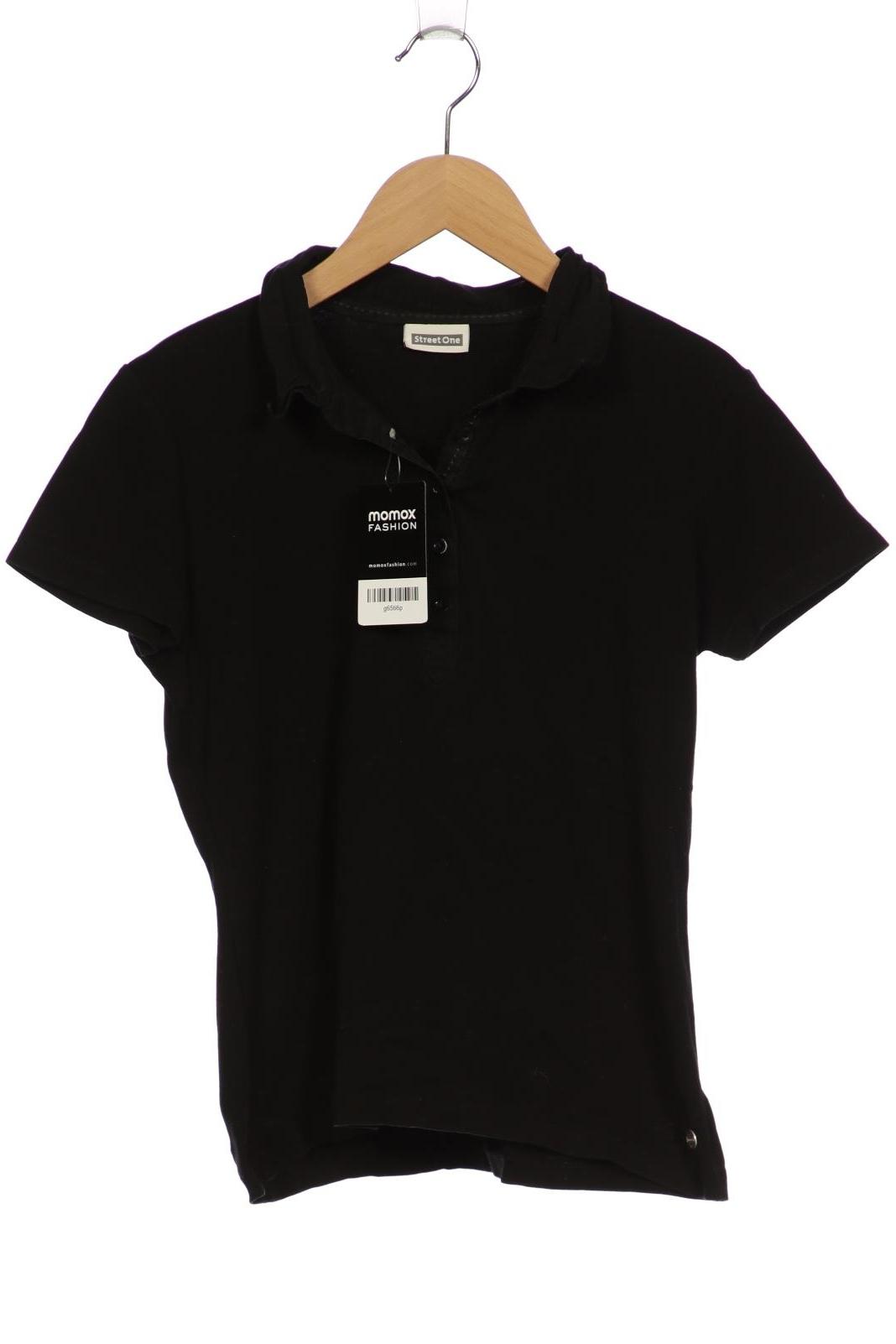 

Street One Damen Poloshirt, schwarz, Gr. 38