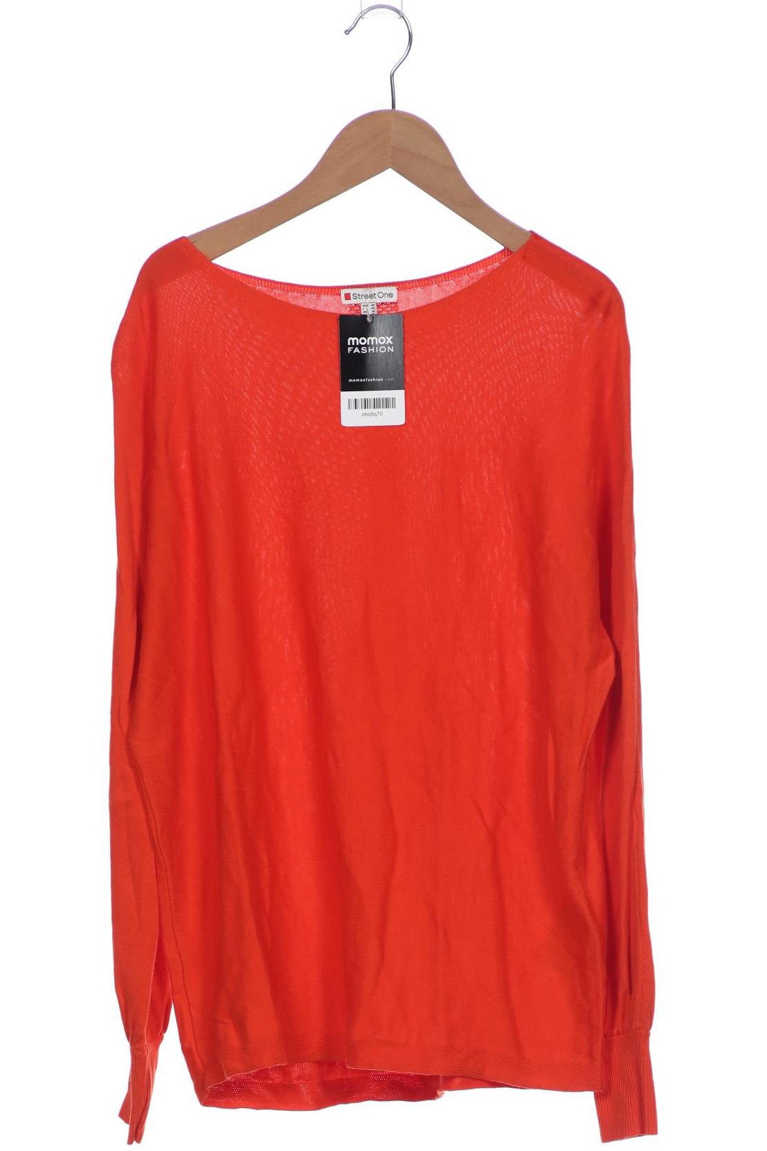 

Street One Damen Pullover, orange, Gr. 36
