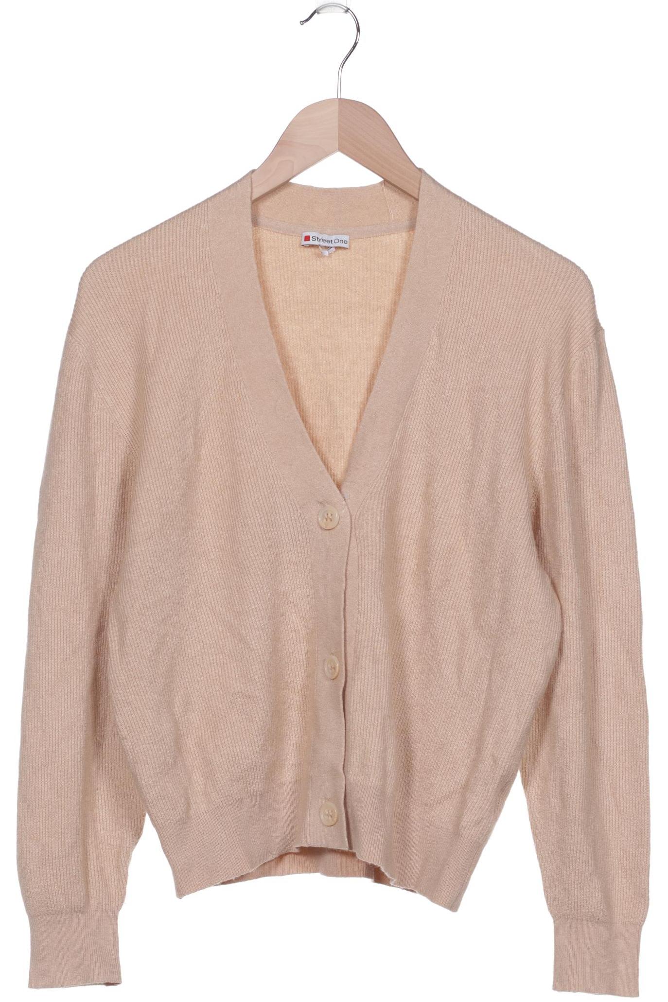 

Street One Damen Strickjacke, beige, Gr. 38