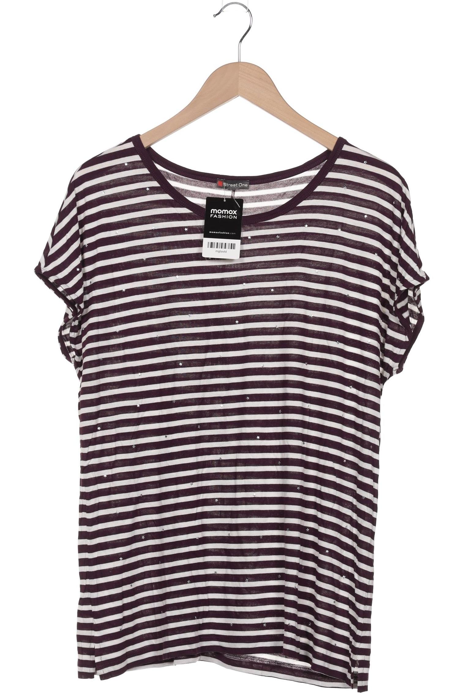 

Street One Damen T-Shirt, flieder, Gr. 42