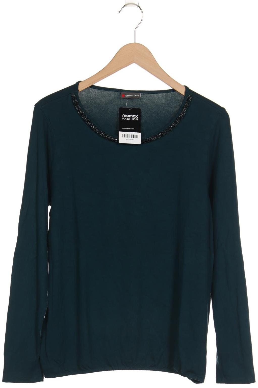 

Street One Damen Langarmshirt, grün, Gr. 42