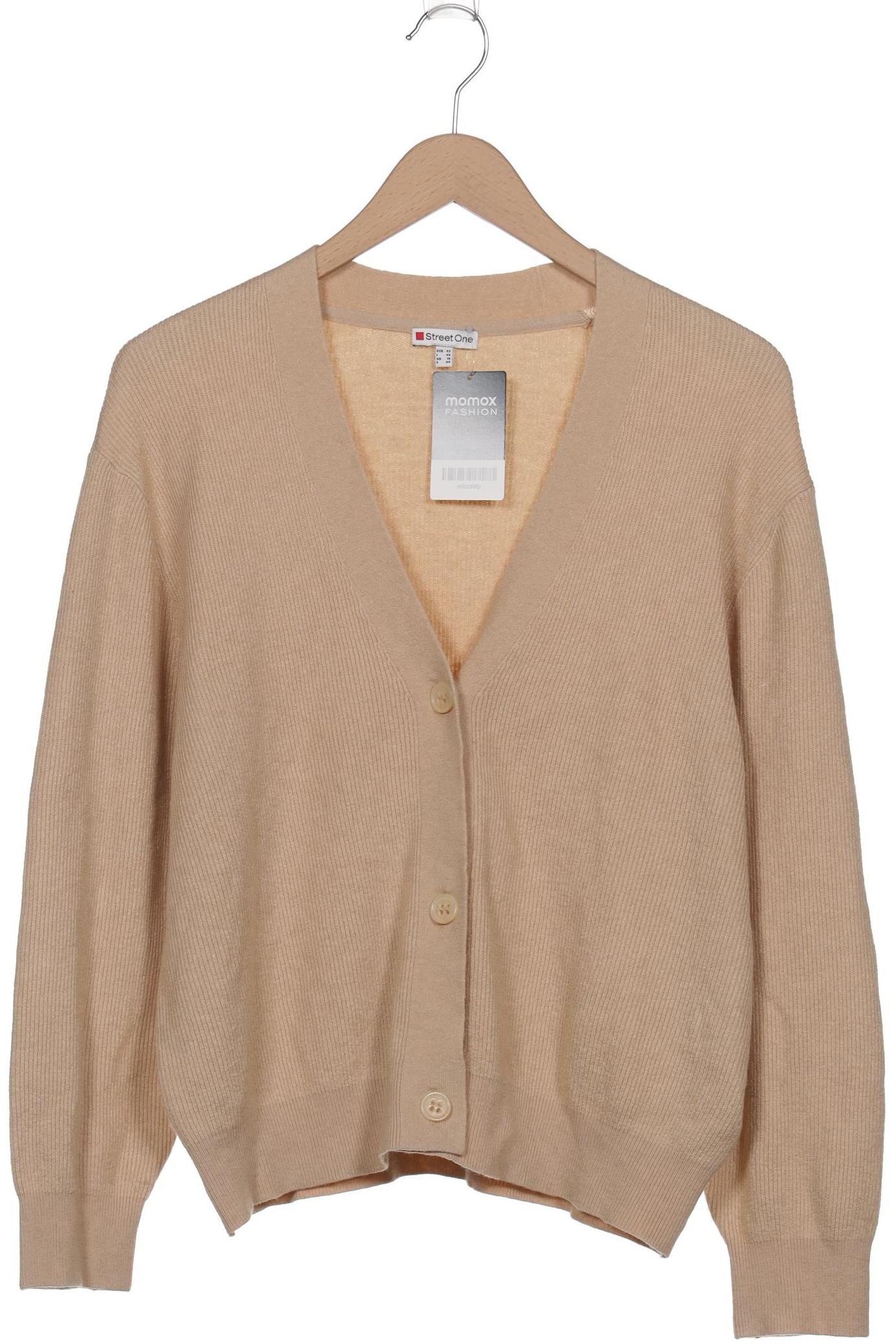 

Street One Damen Strickjacke, beige, Gr. 42