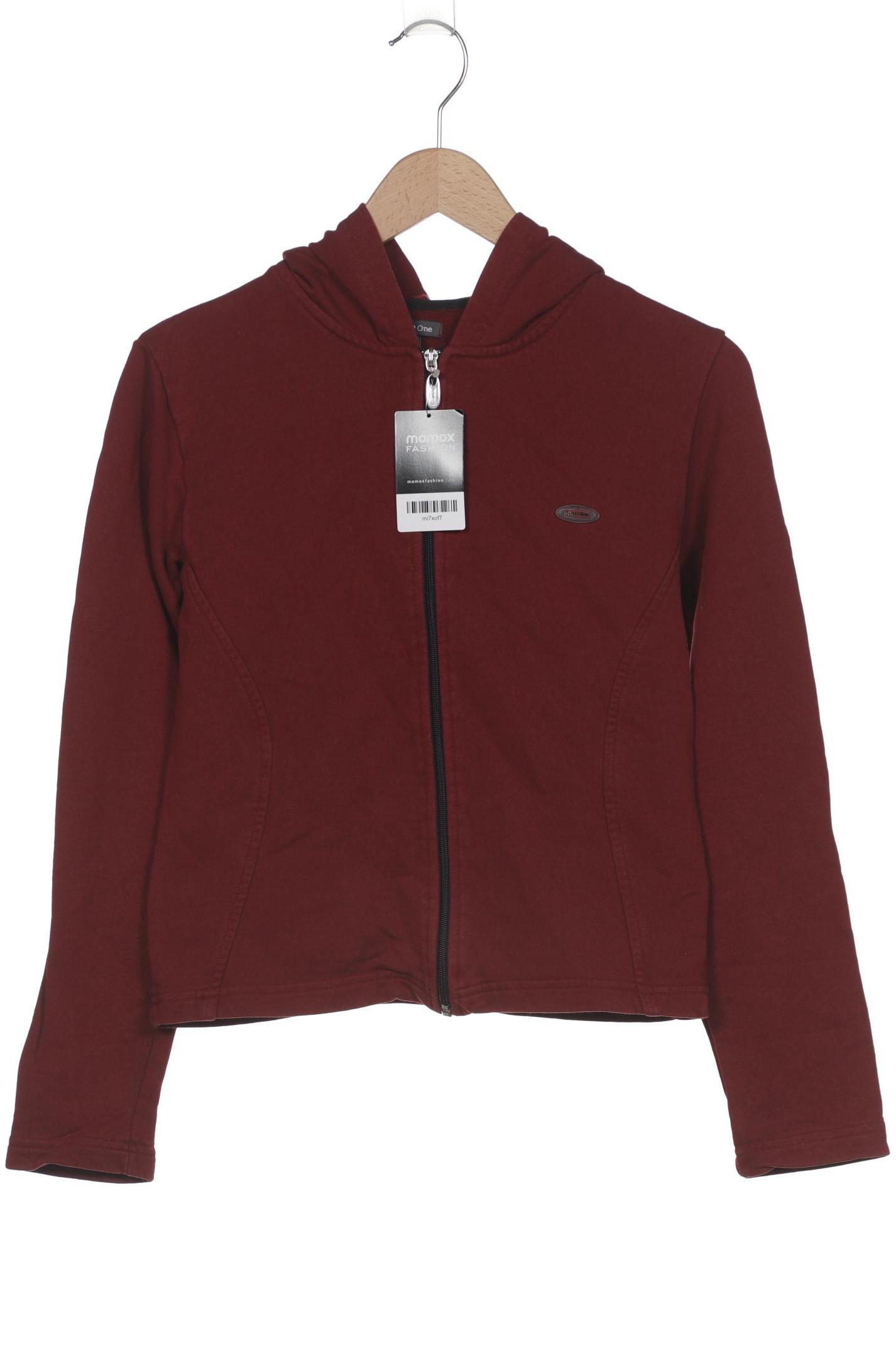 

Street One Damen Kapuzenpullover, bordeaux, Gr. 40