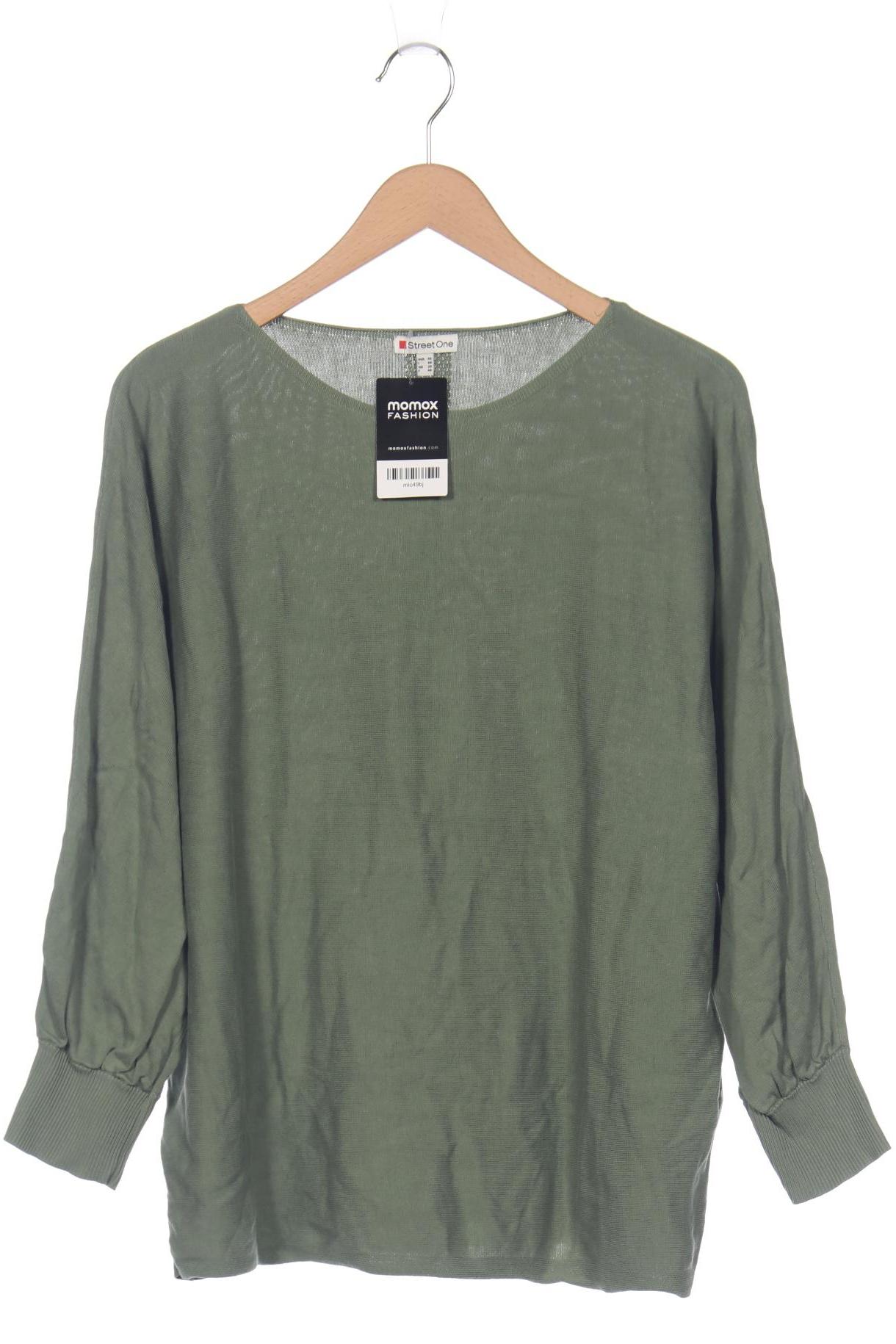 

Street One Damen Pullover, grün, Gr. 46