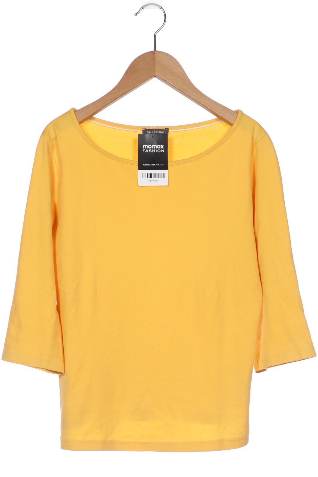 

Street One Damen Langarmshirt, gelb