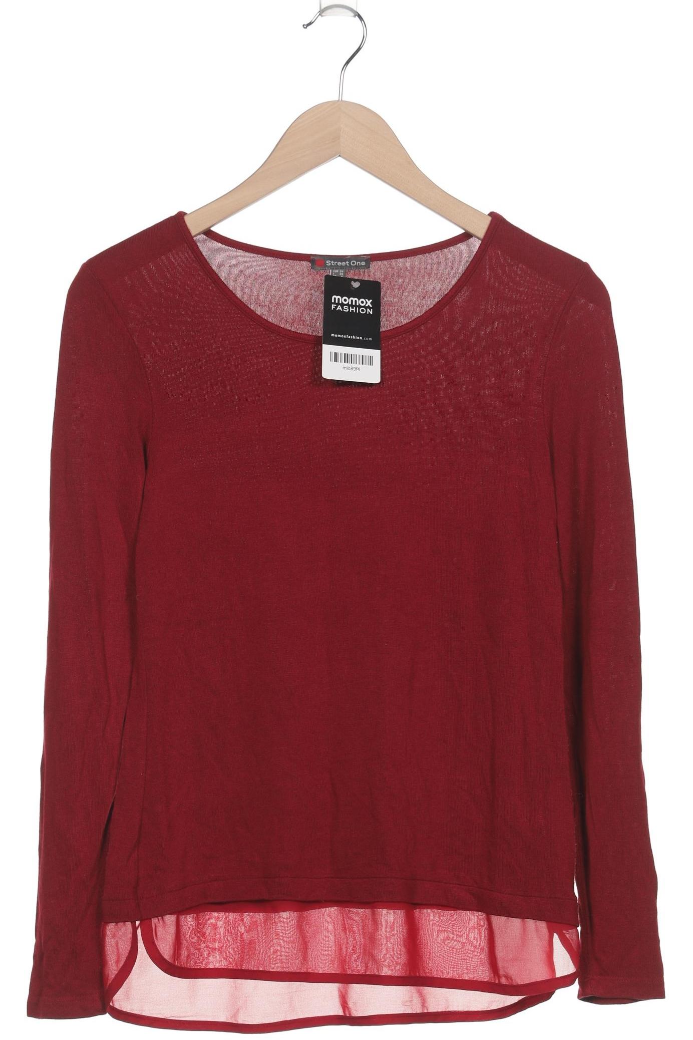 

Street One Damen Pullover, bordeaux, Gr. 34
