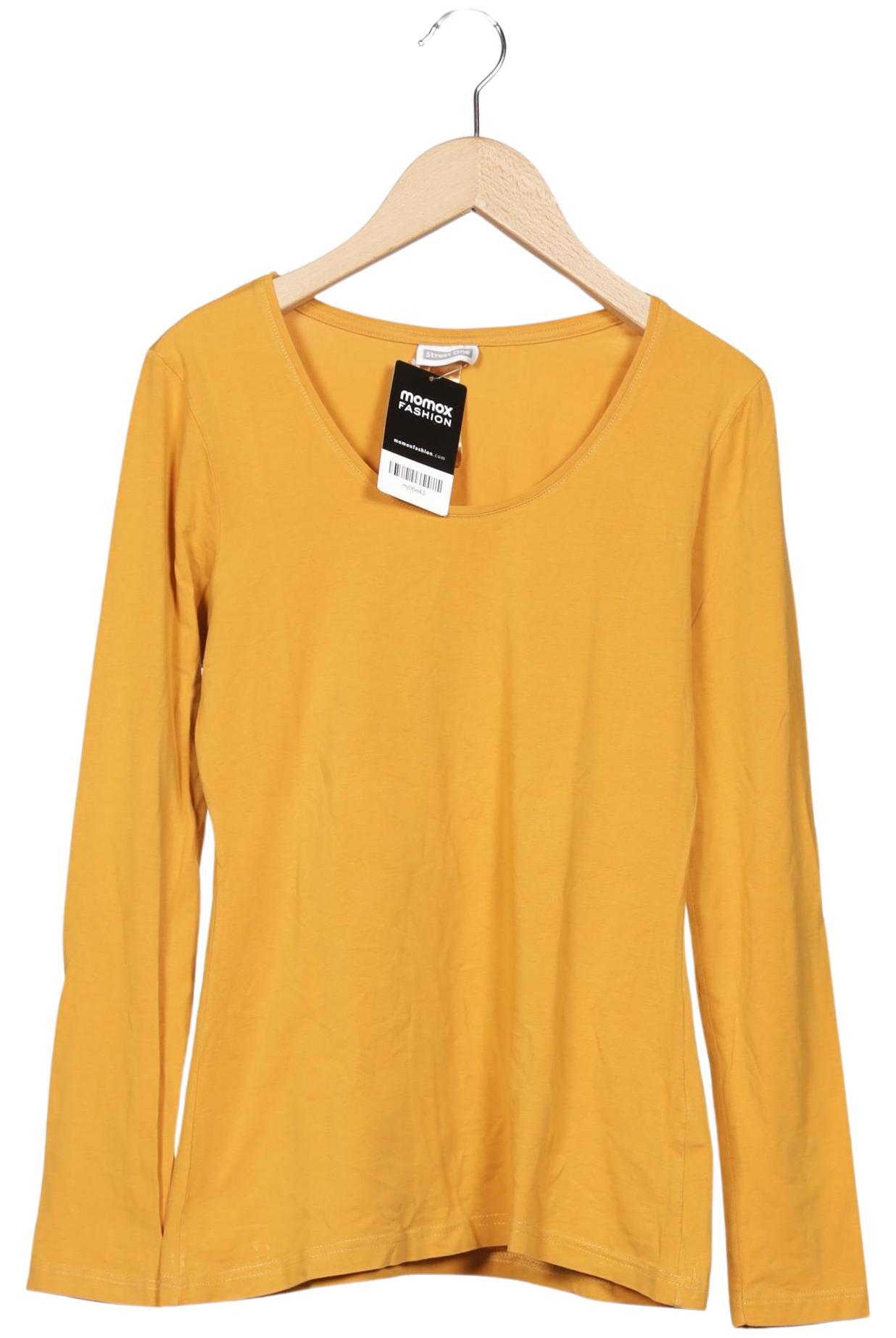

Street One Damen Langarmshirt, gelb, Gr. 36
