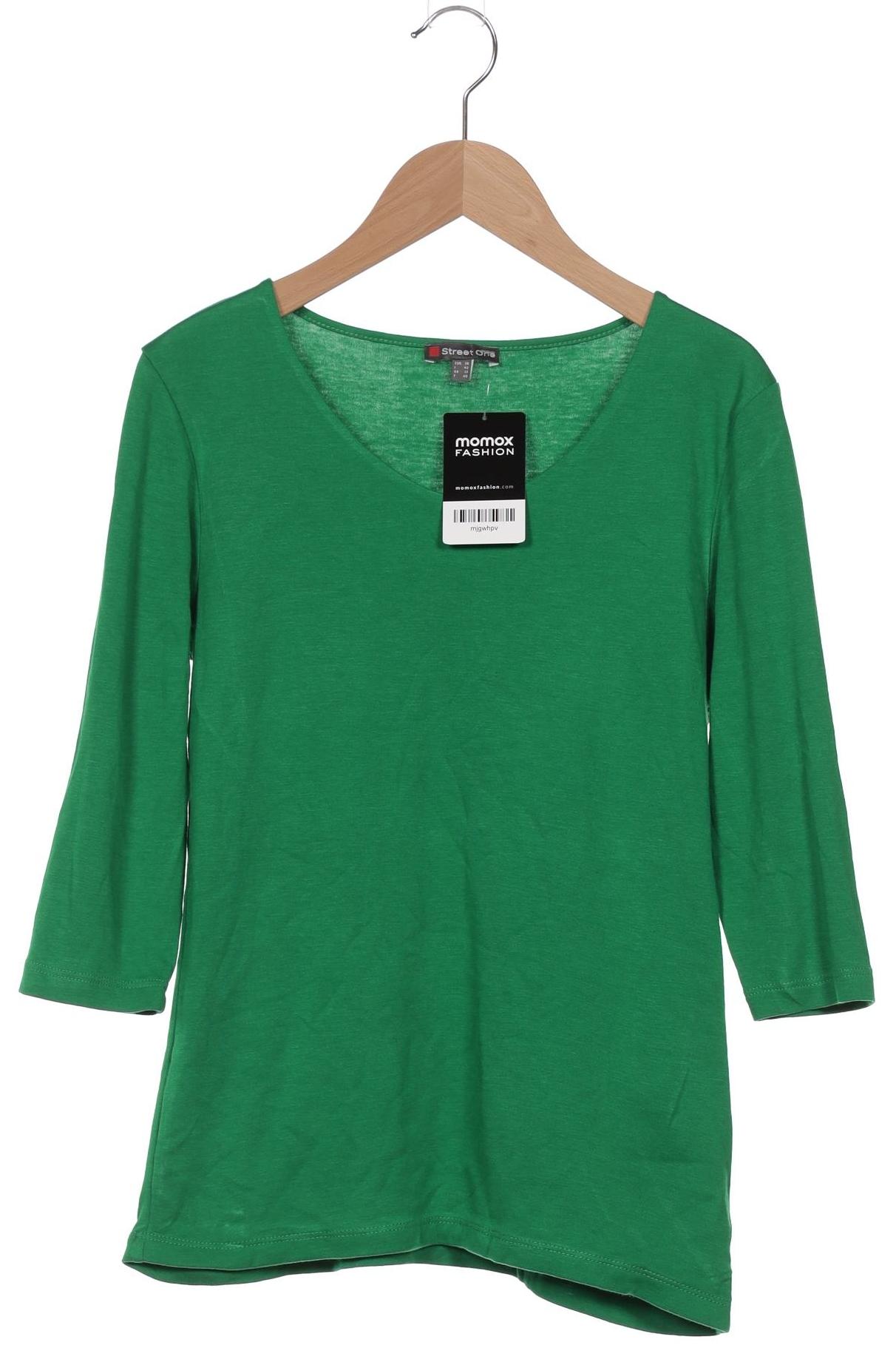 

Street One Damen Langarmshirt, grün, Gr. 38