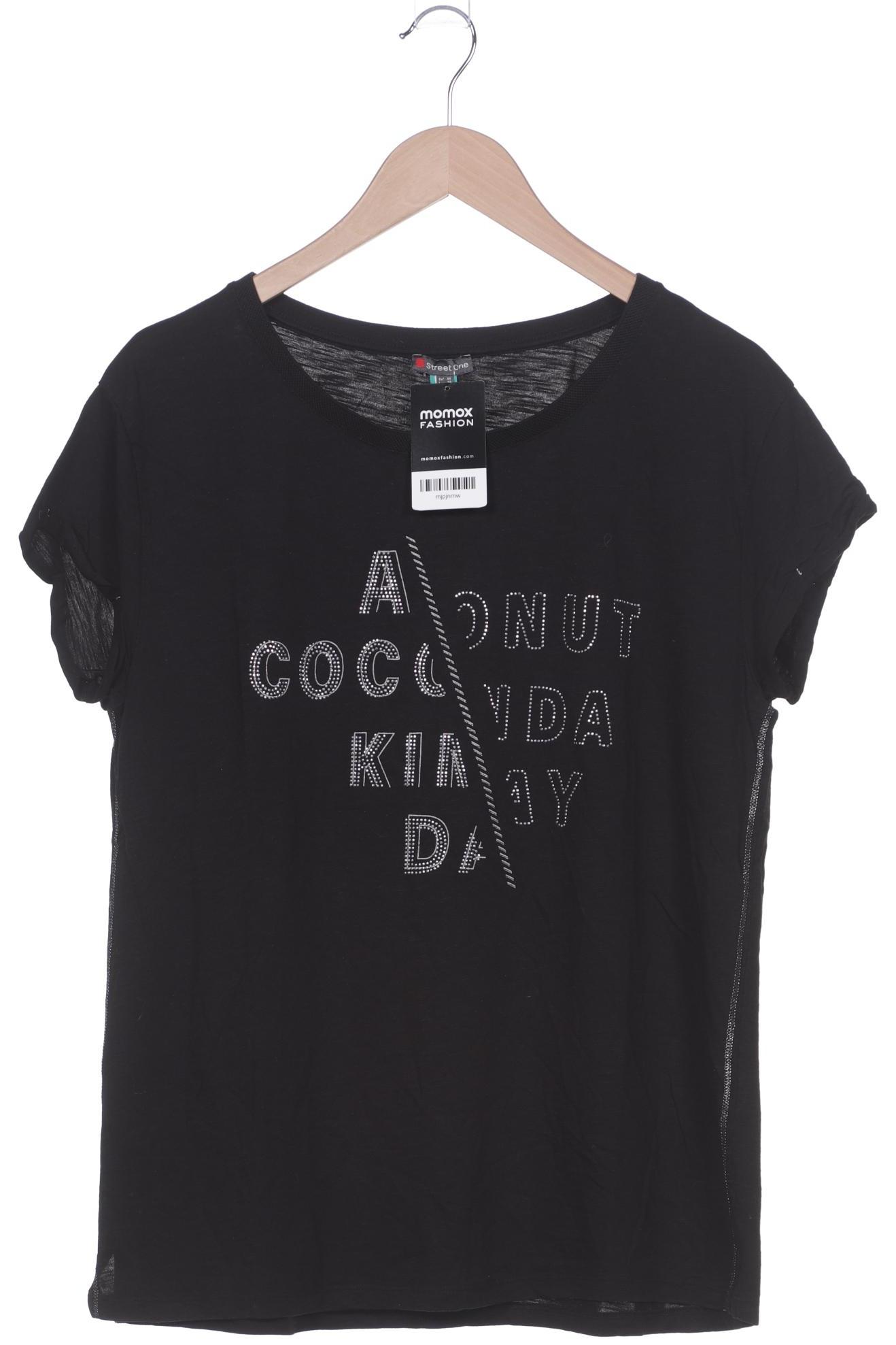 

Street One Damen T-Shirt, schwarz