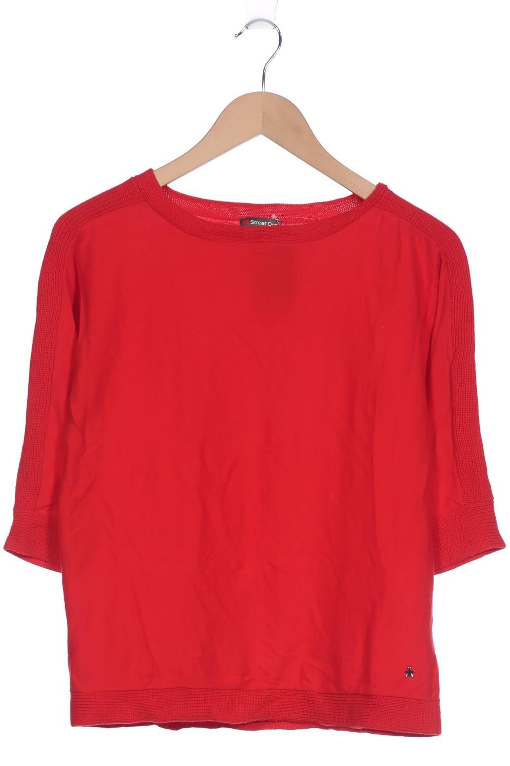 

Street One Damen Pullover, rot, Gr. 38