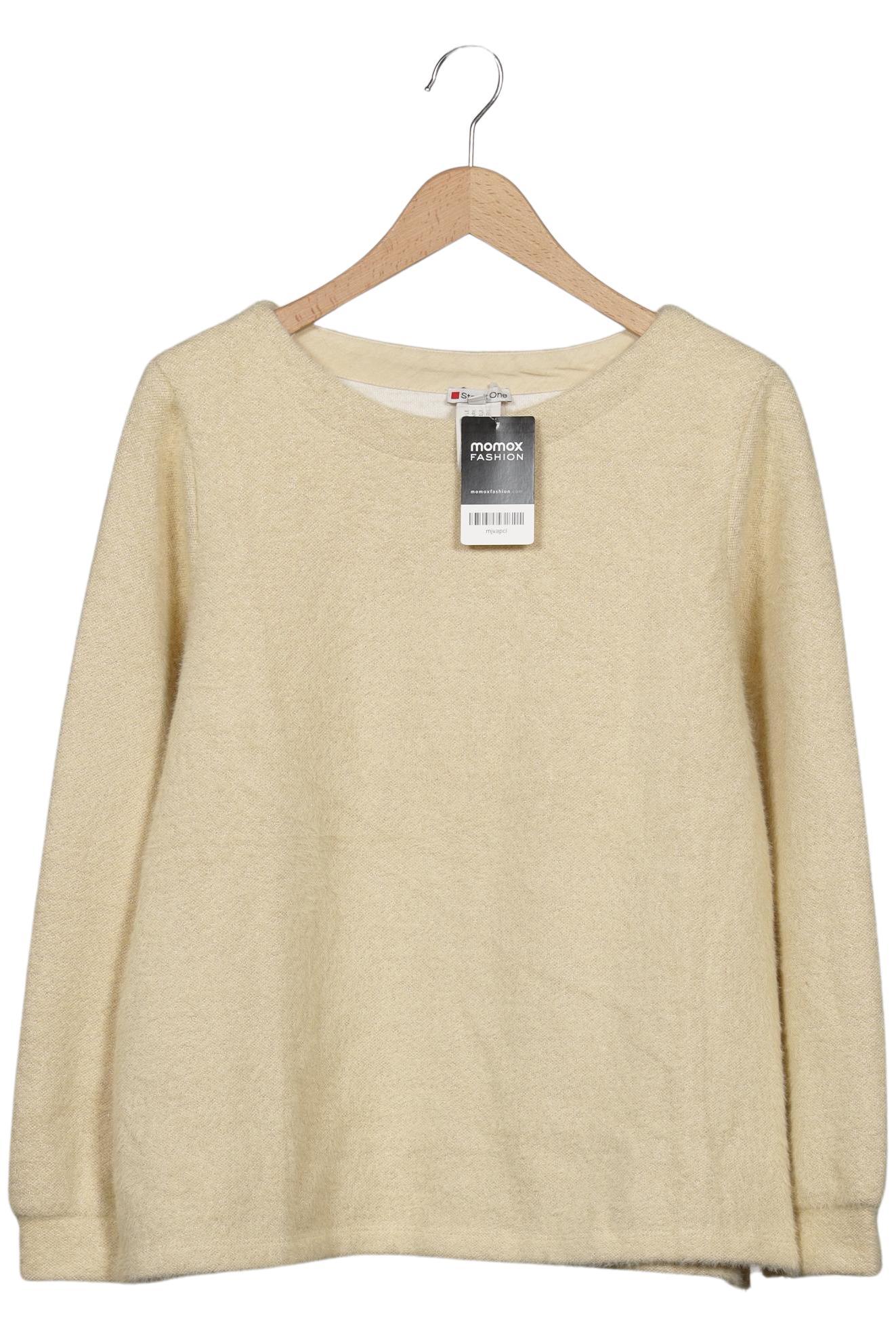 

Street One Damen Pullover, beige, Gr. 44