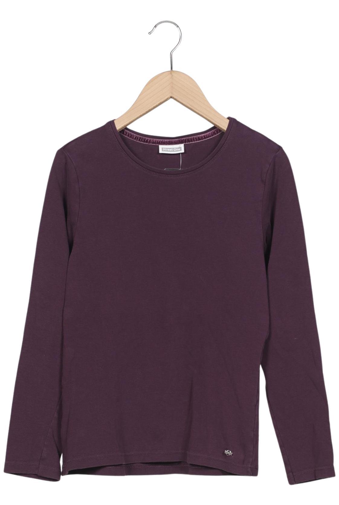 

Street One Damen Langarmshirt, flieder, Gr. 38