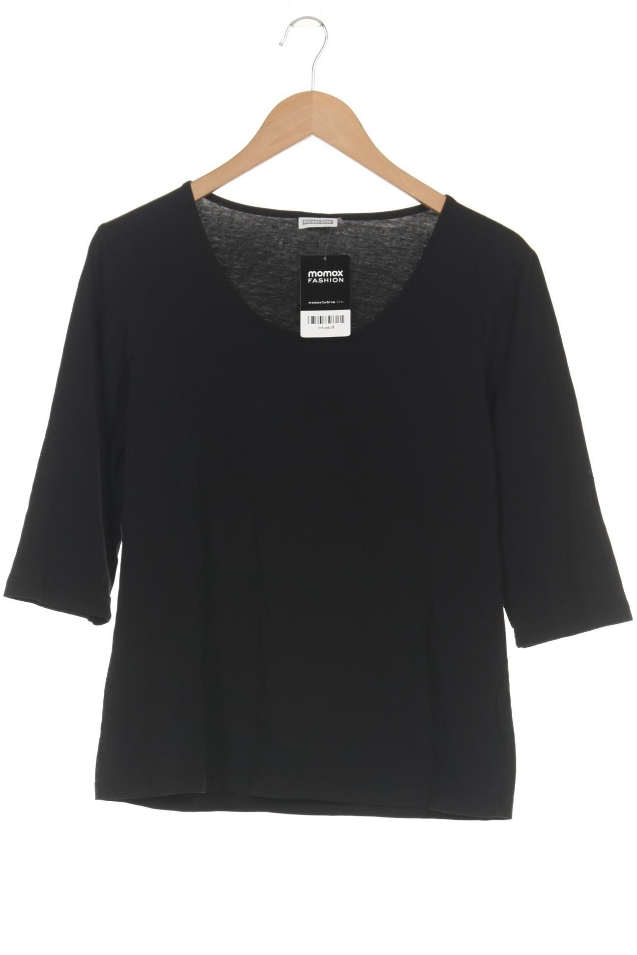 

Street One Damen Langarmshirt, schwarz, Gr. 44