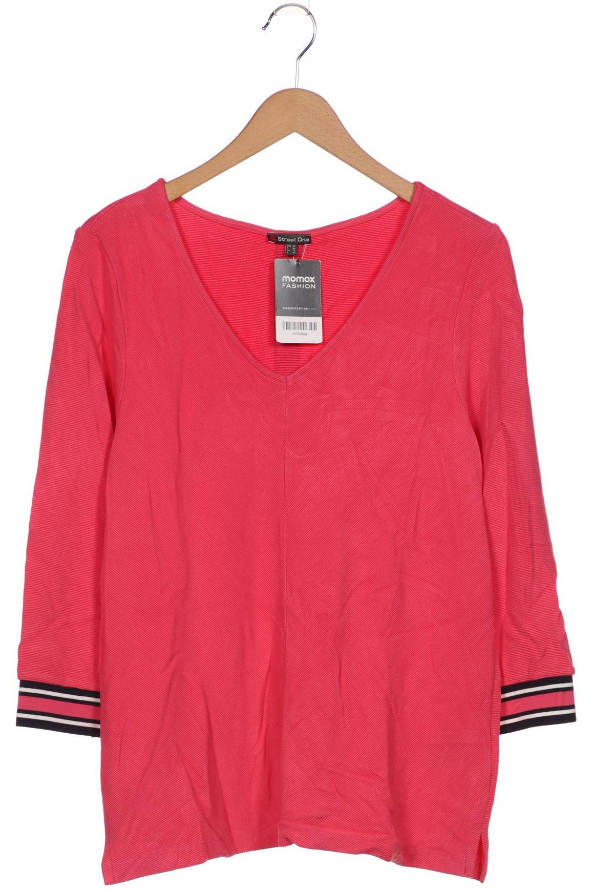 

Street One Damen Langarmshirt, pink, Gr. 42