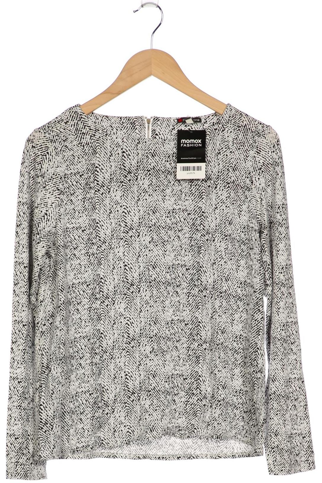 

Street One Damen Langarmshirt, weiß, Gr. 38