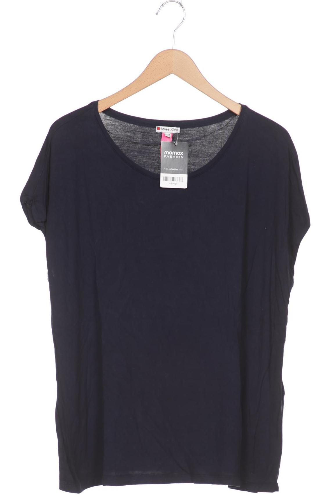 

Street One Damen T-Shirt, marineblau, Gr. 46