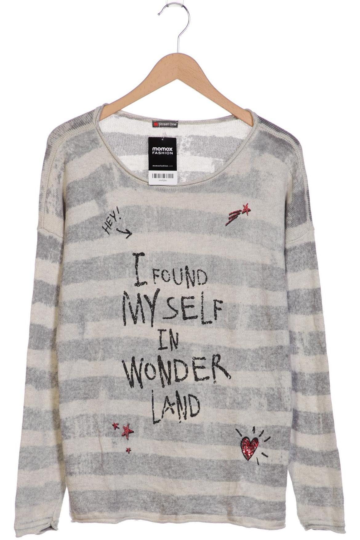 

Street One Damen Pullover, grau, Gr. 44
