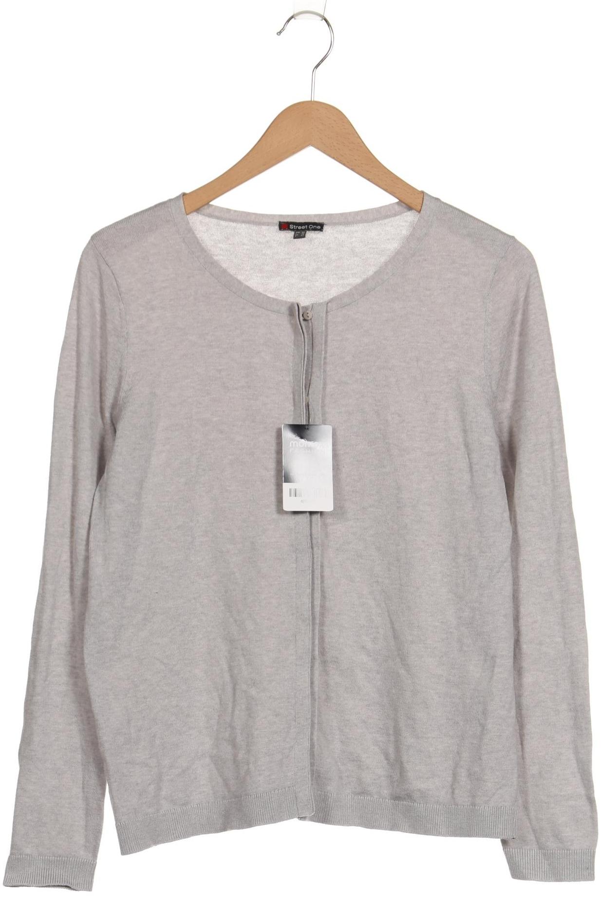 

Street One Damen Strickjacke, grau, Gr. 40