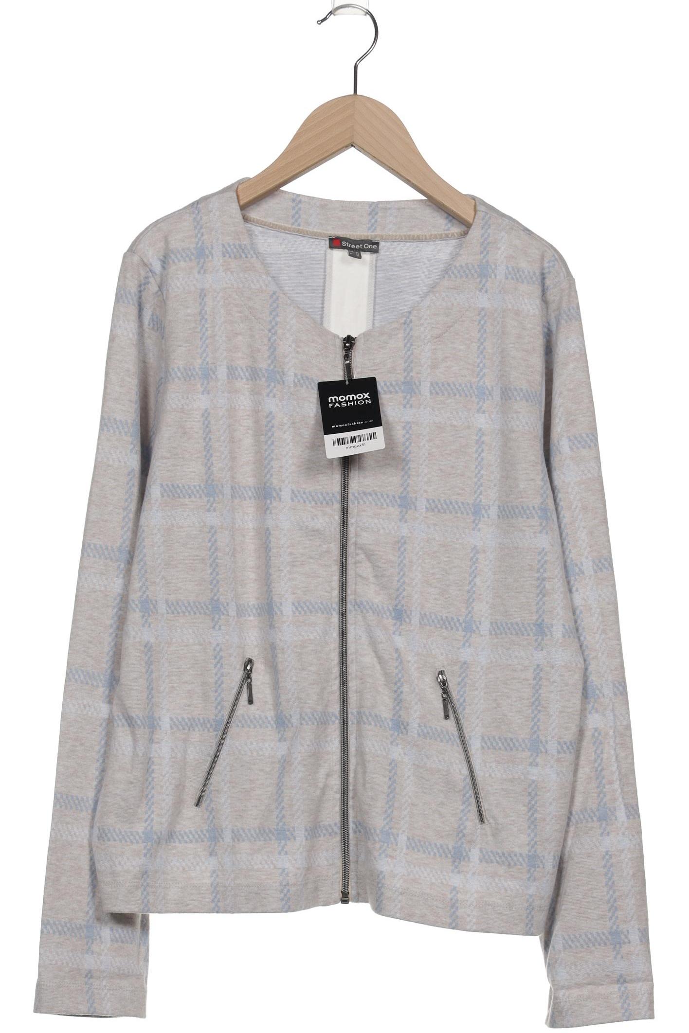 

Street One Damen Strickjacke, cremeweiß, Gr. 40
