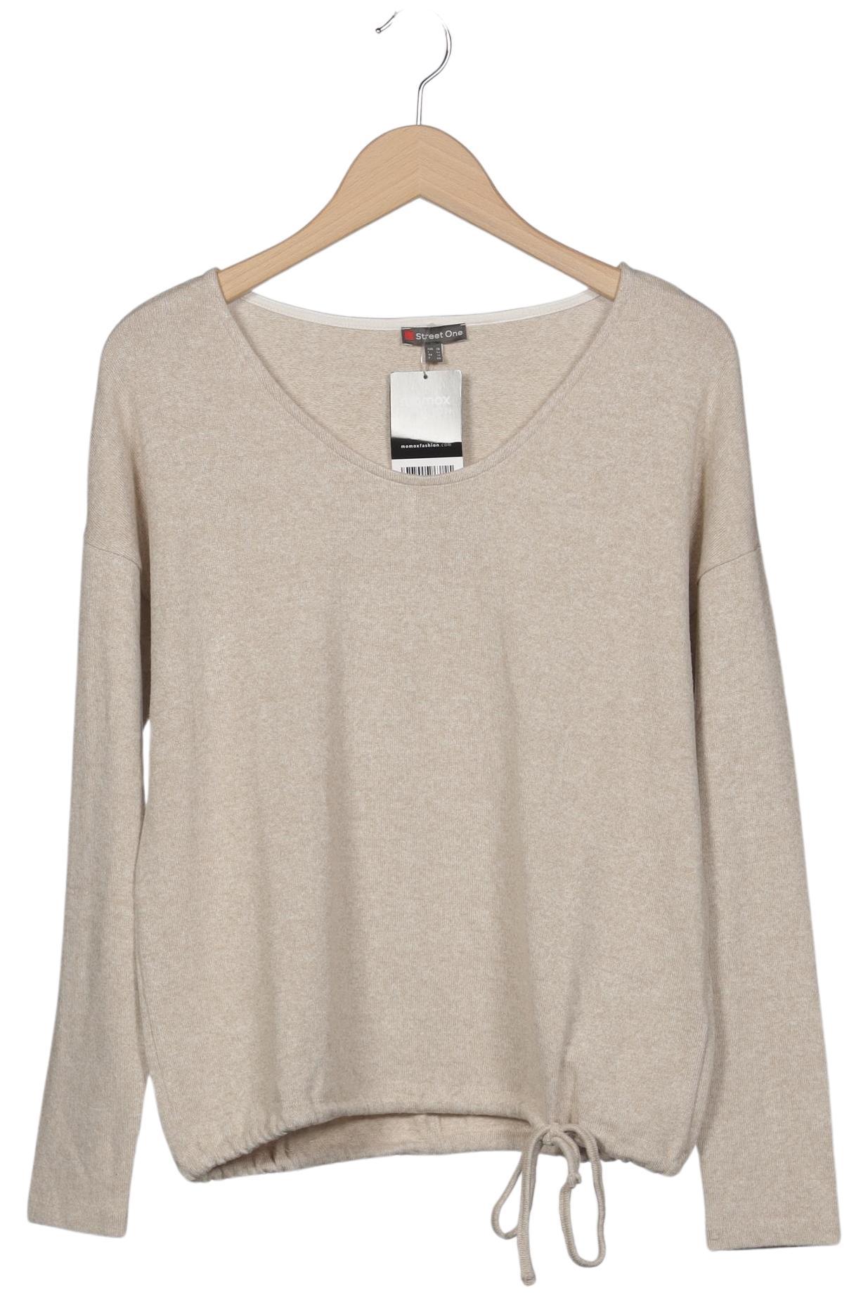

Street One Damen Pullover, beige, Gr. 38