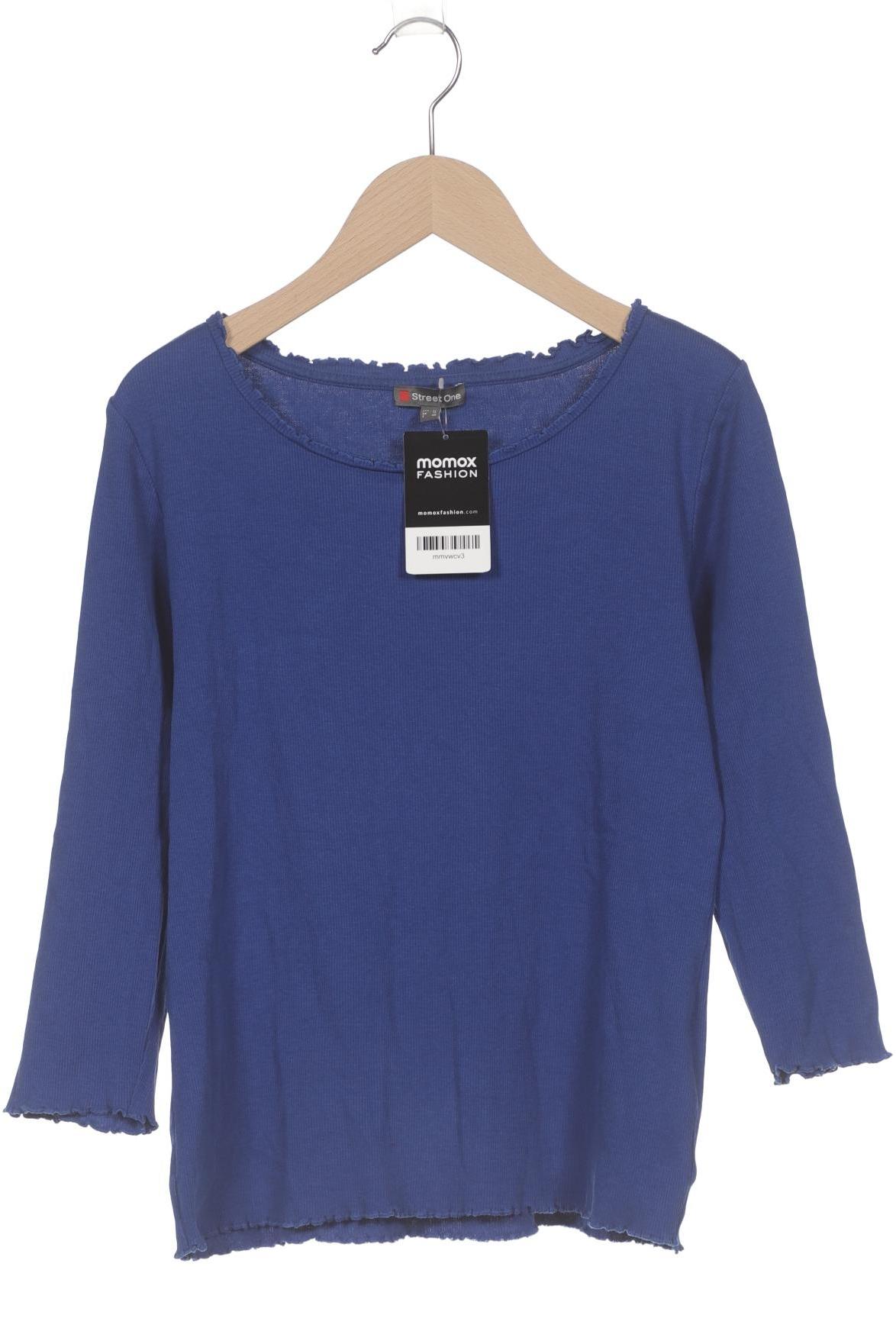 

Street One Damen Langarmshirt, blau, Gr. 38