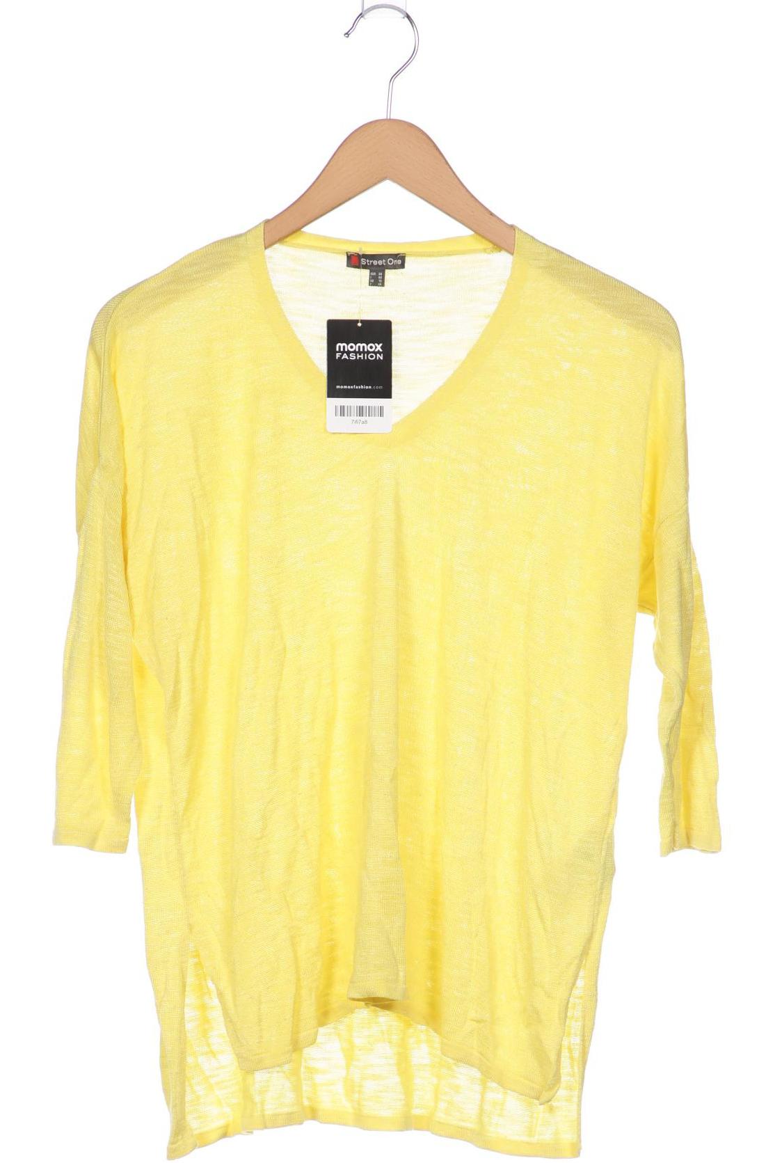 

Street One Damen Pullover, gelb, Gr. 36