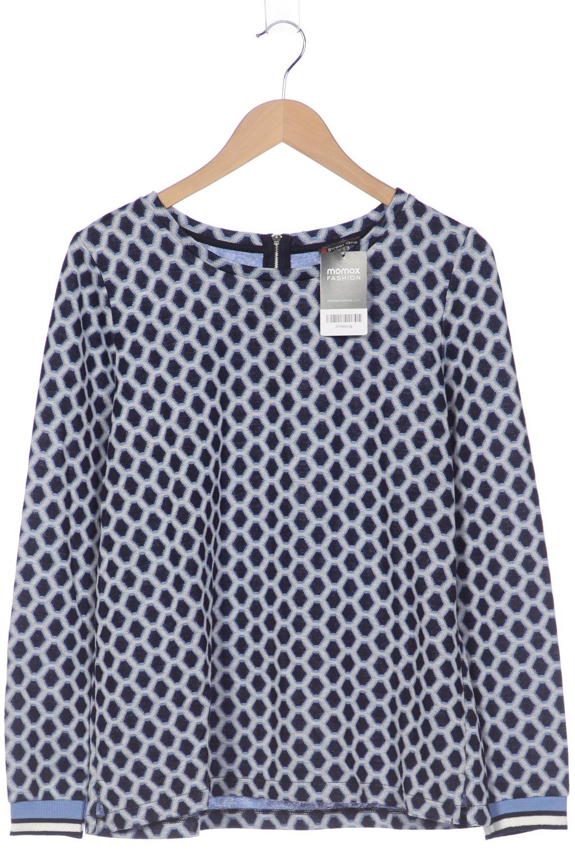 

Street One Damen Pullover, blau, Gr. 40