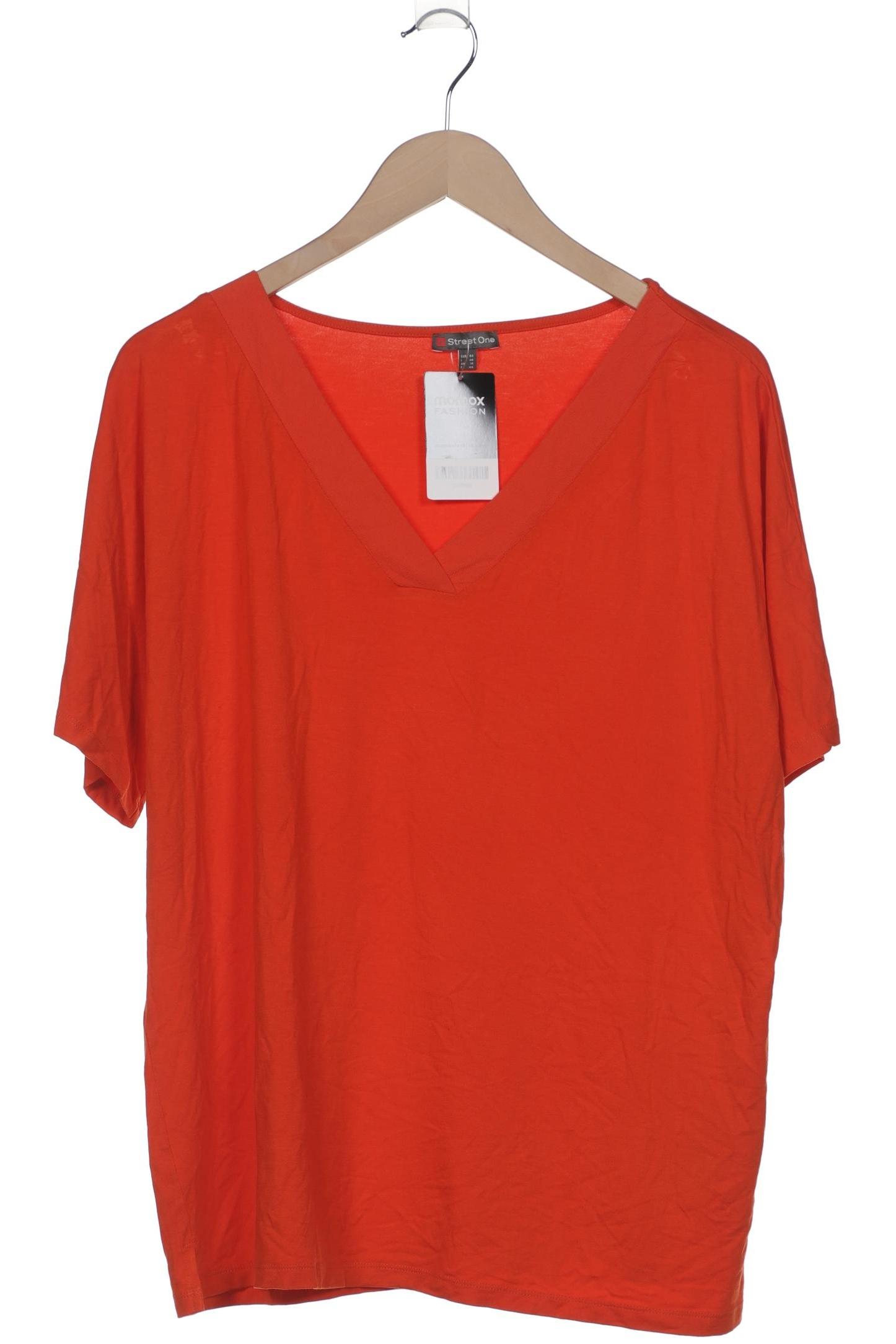 

Street One Damen T-Shirt, orange, Gr. 44