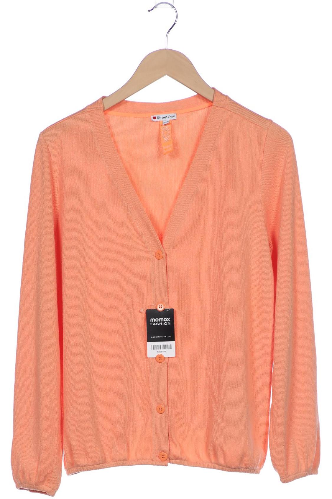 

Street One Damen Strickjacke, orange, Gr. 40