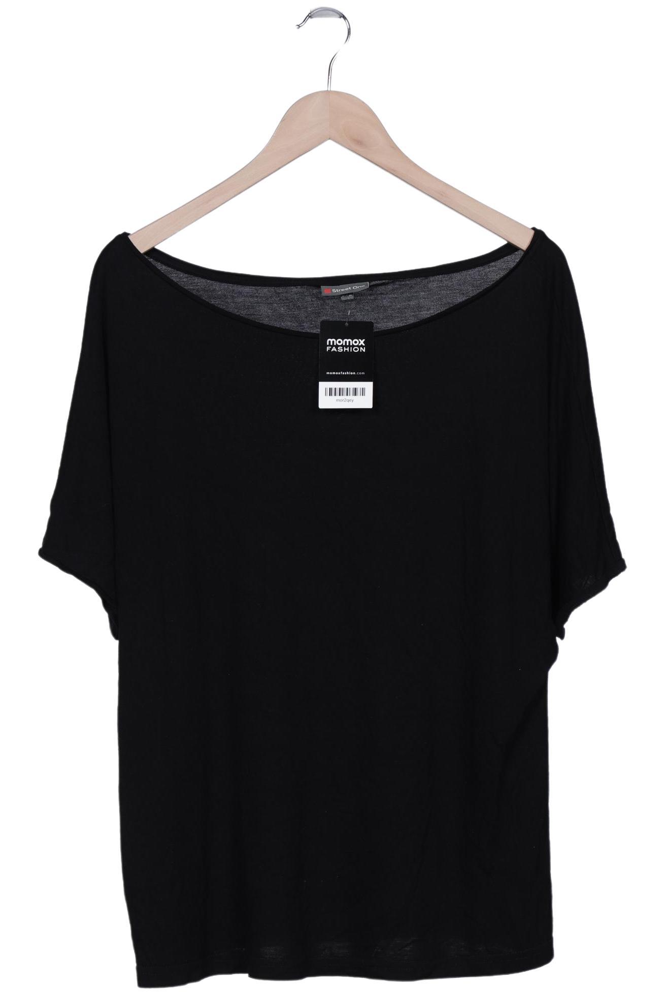 

Street One Damen T-Shirt, schwarz, Gr. 42