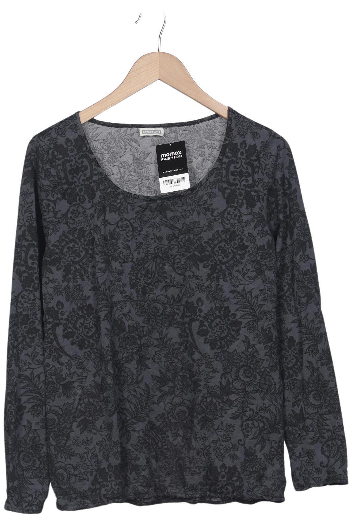 

Street One Damen Langarmshirt, grau, Gr. 42
