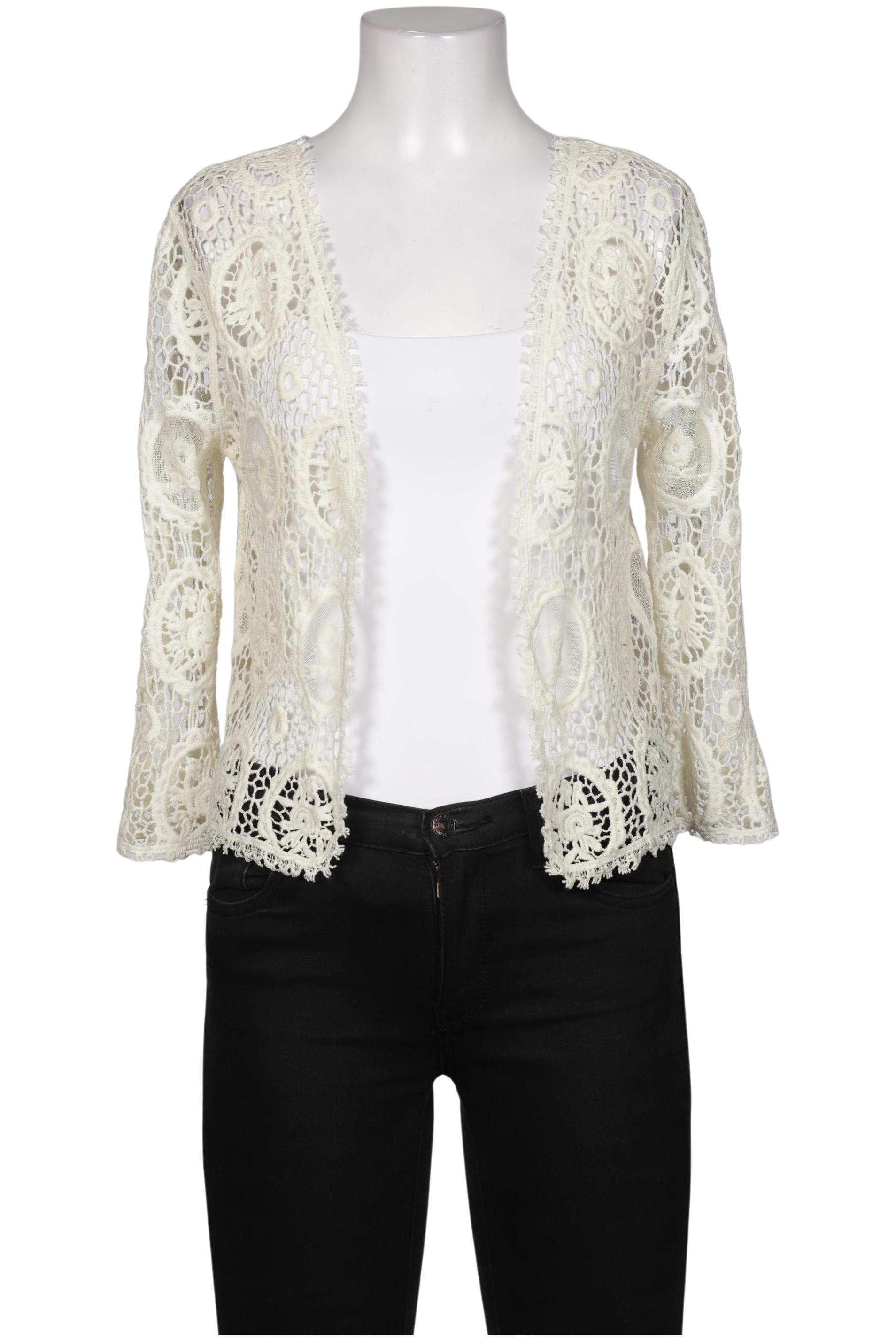 

Street One Damen Strickjacke, cremeweiß, Gr. 36