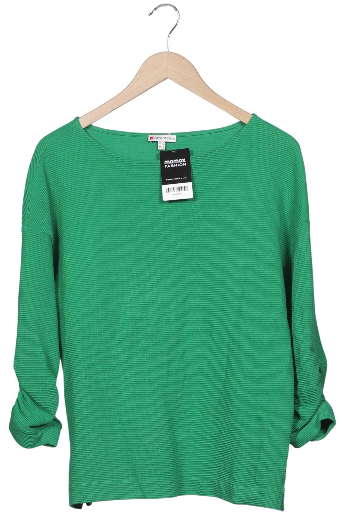 

Street One Damen Sweatshirt, grün, Gr. 38