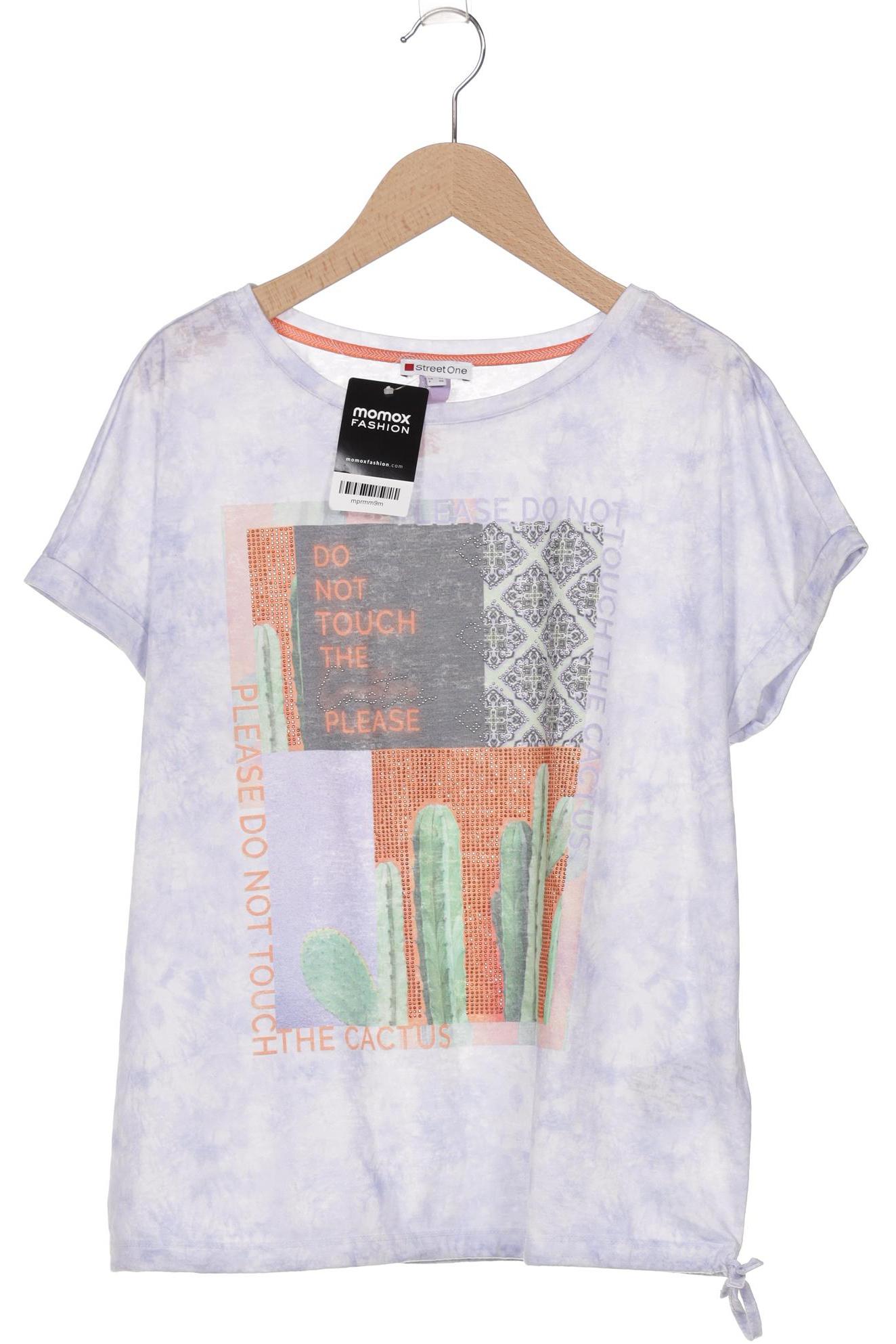 

Street One Damen T-Shirt, flieder, Gr. 38