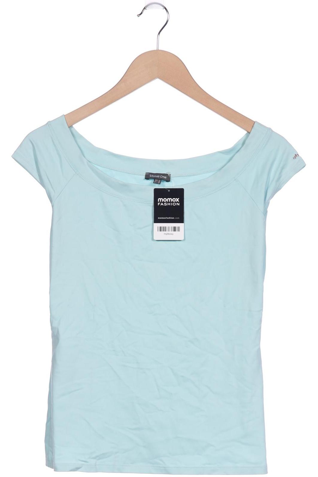 

Street One Damen T-Shirt, hellblau, Gr. 40