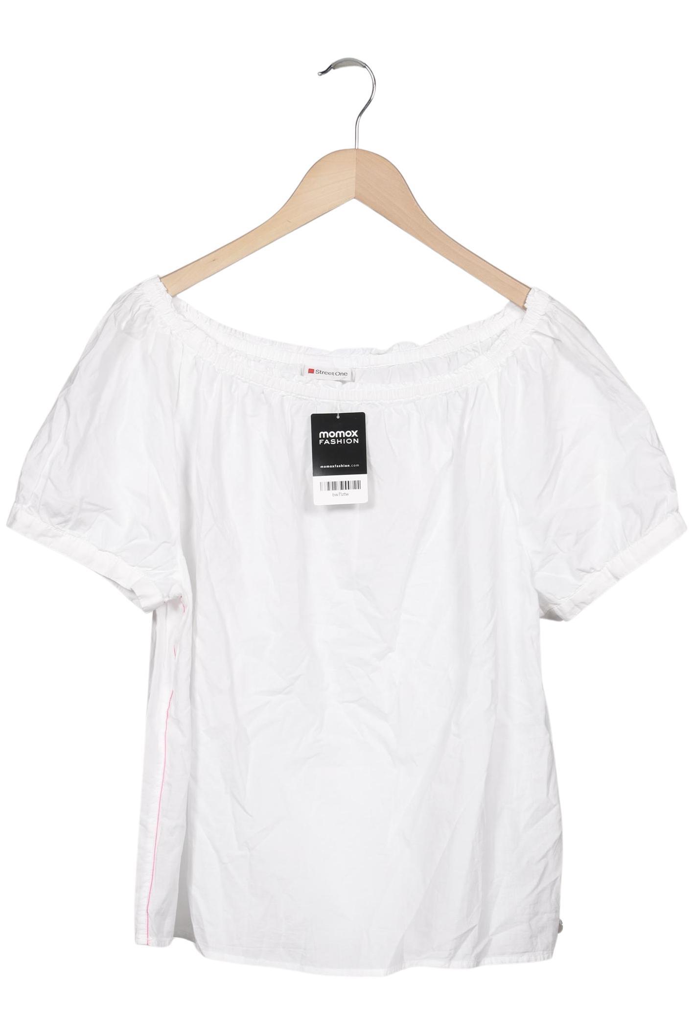 

Street One Damen Bluse, weiß, Gr. 42