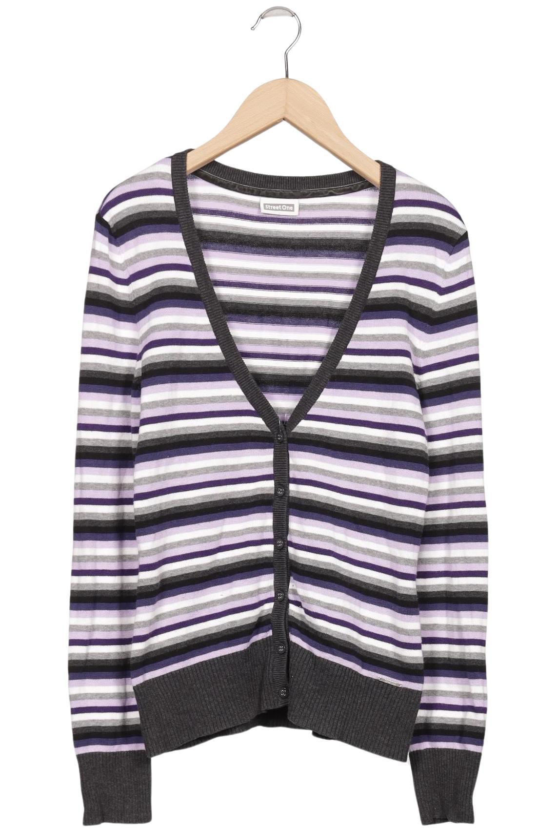 

Street One Damen Strickjacke, mehrfarbig, Gr. 38