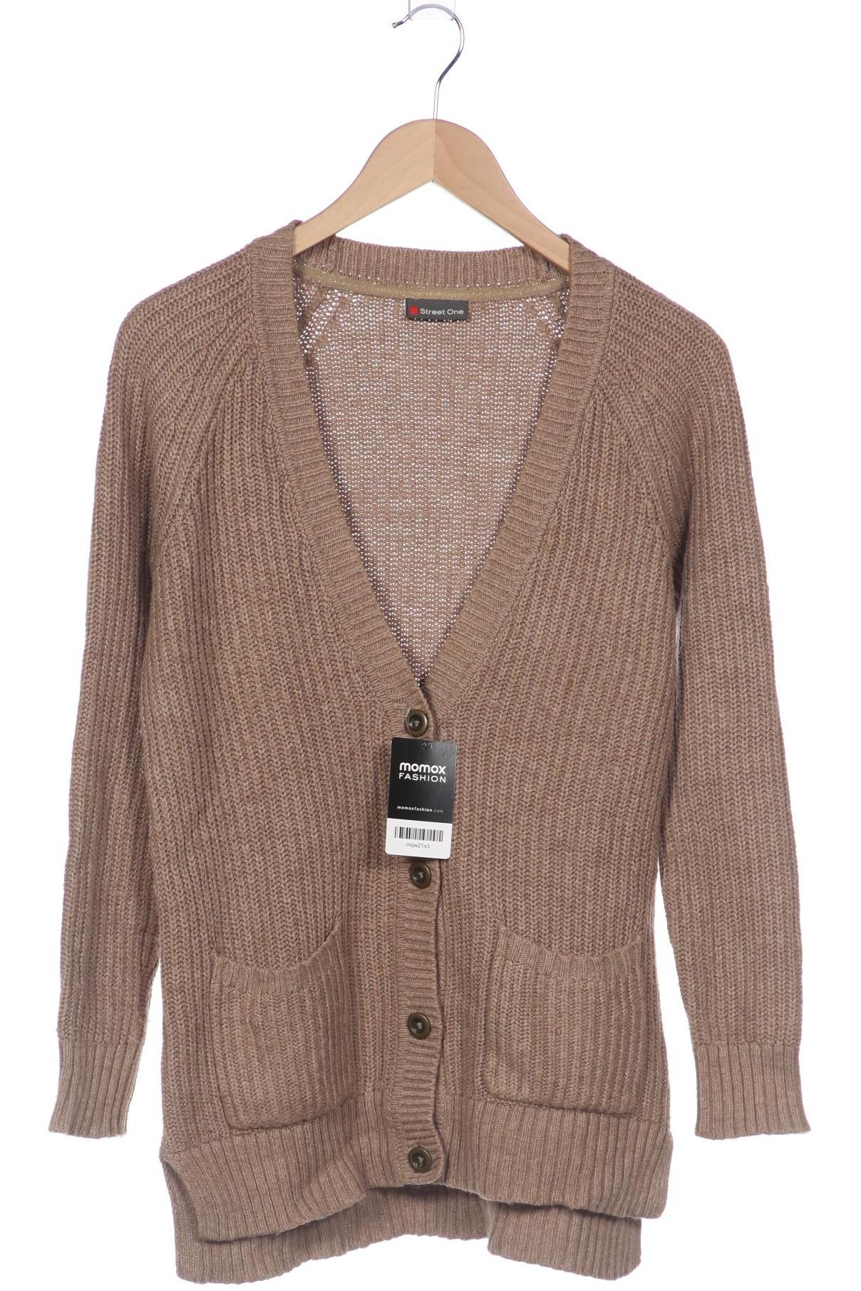

Street One Damen Strickjacke, braun, Gr. 38