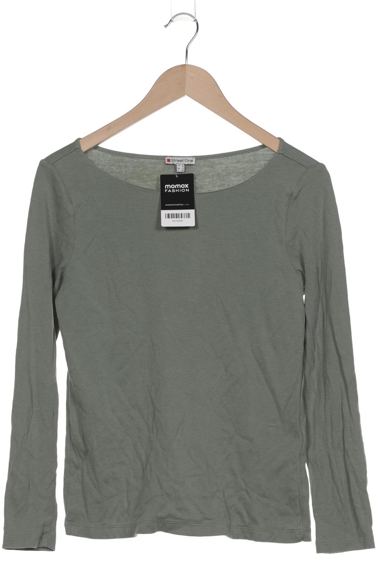 

Street One Damen Langarmshirt, grün, Gr. 38