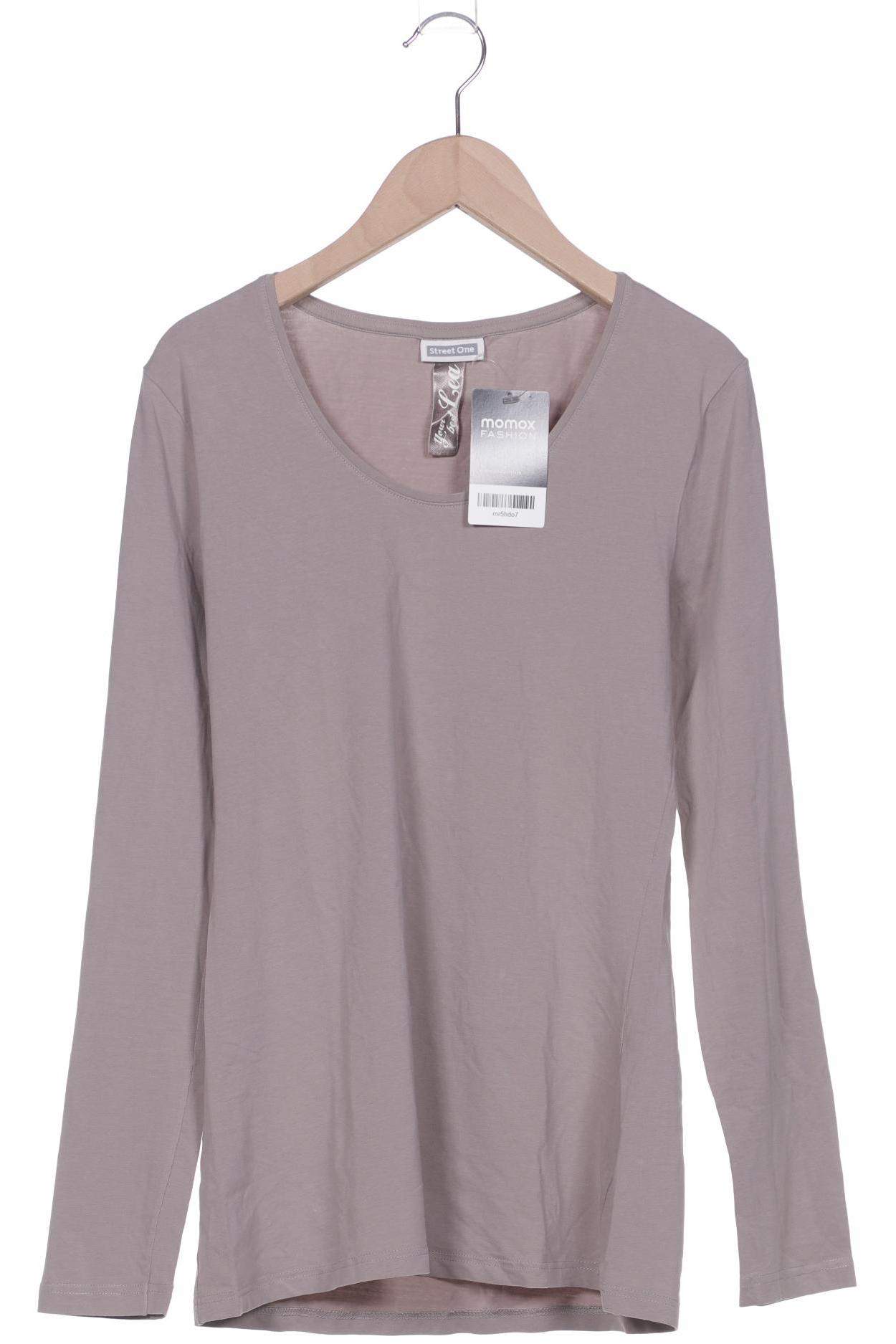 

Street One Damen Langarmshirt, beige, Gr. 42