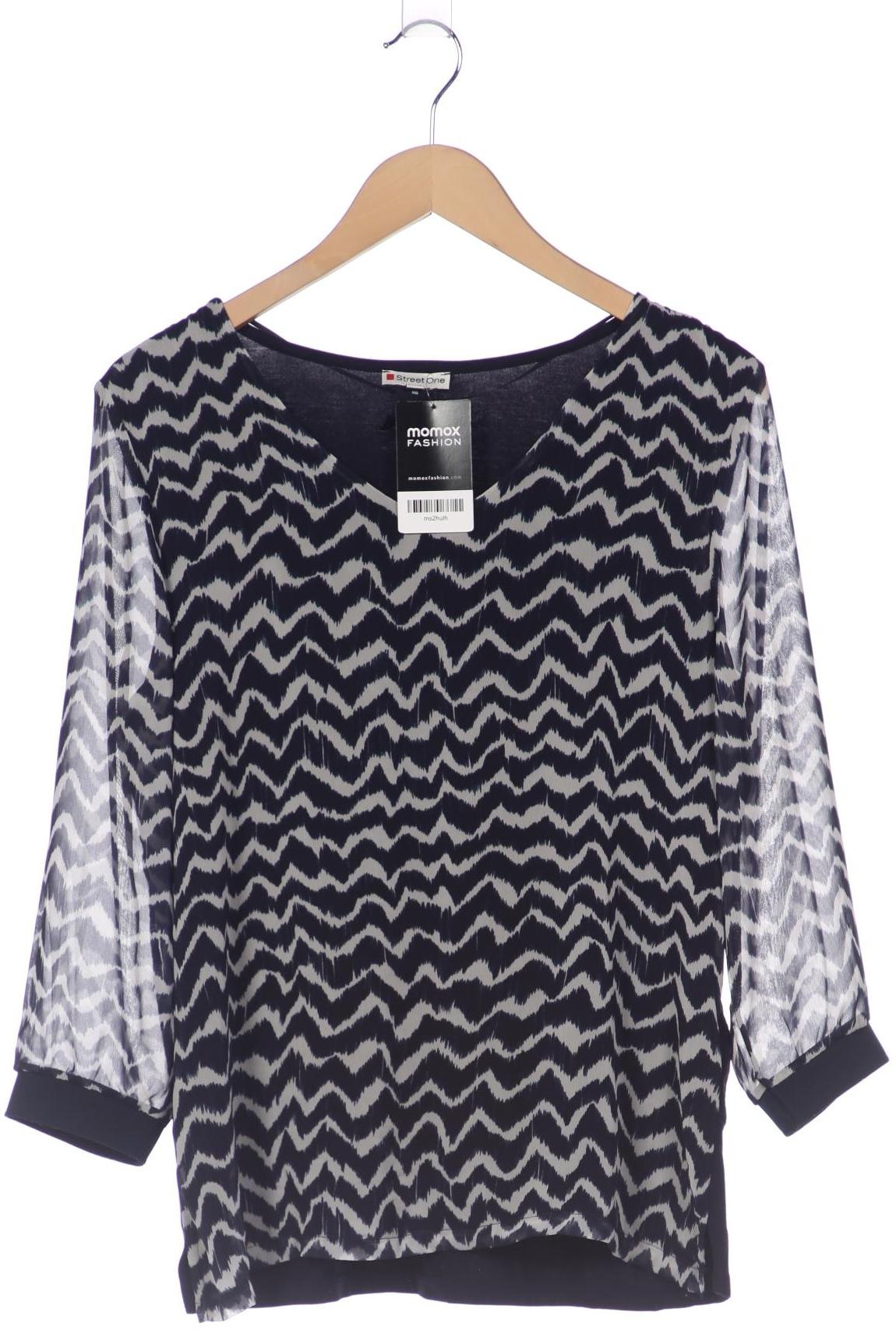 

Street One Damen Langarmshirt, marineblau, Gr. 40
