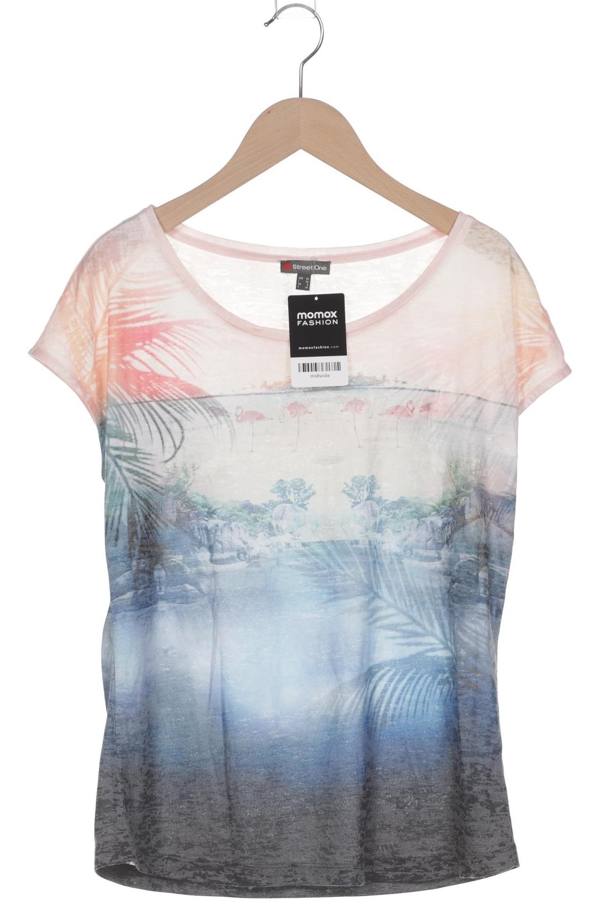 

Street One Damen T-Shirt, mehrfarbig, Gr. 34