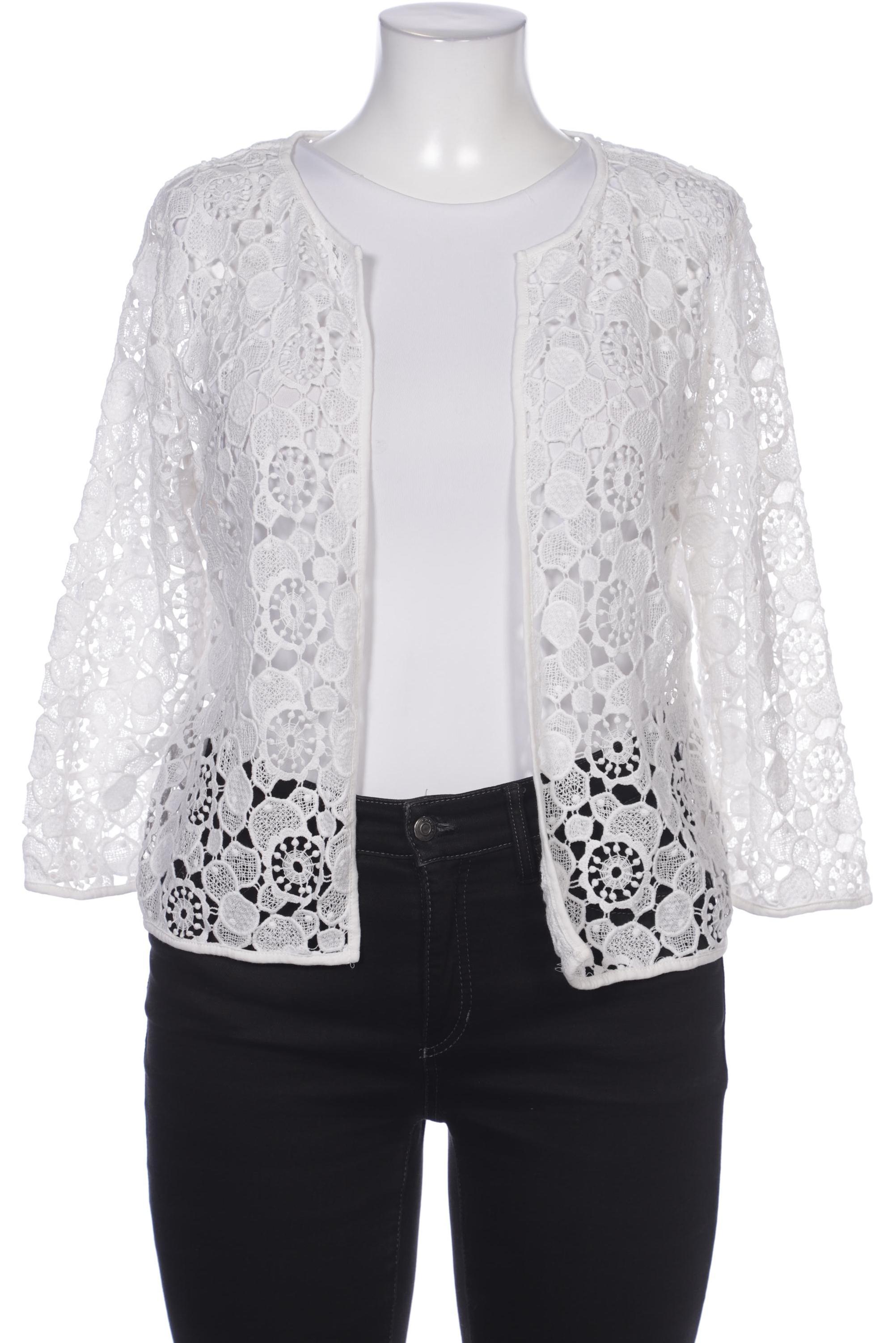 

Street One Damen Strickjacke, weiß, Gr. 44
