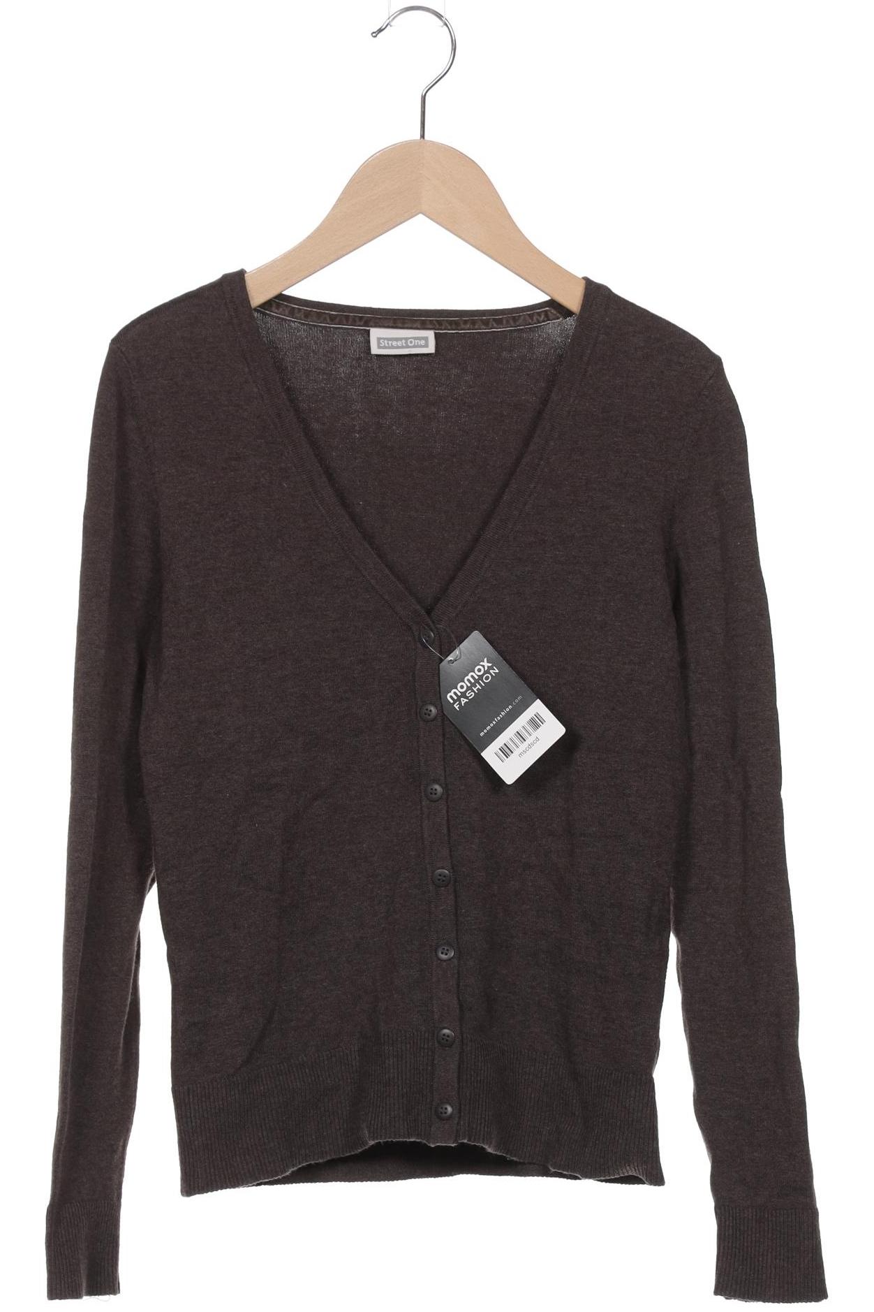 

Street One Damen Strickjacke, grau, Gr. 36