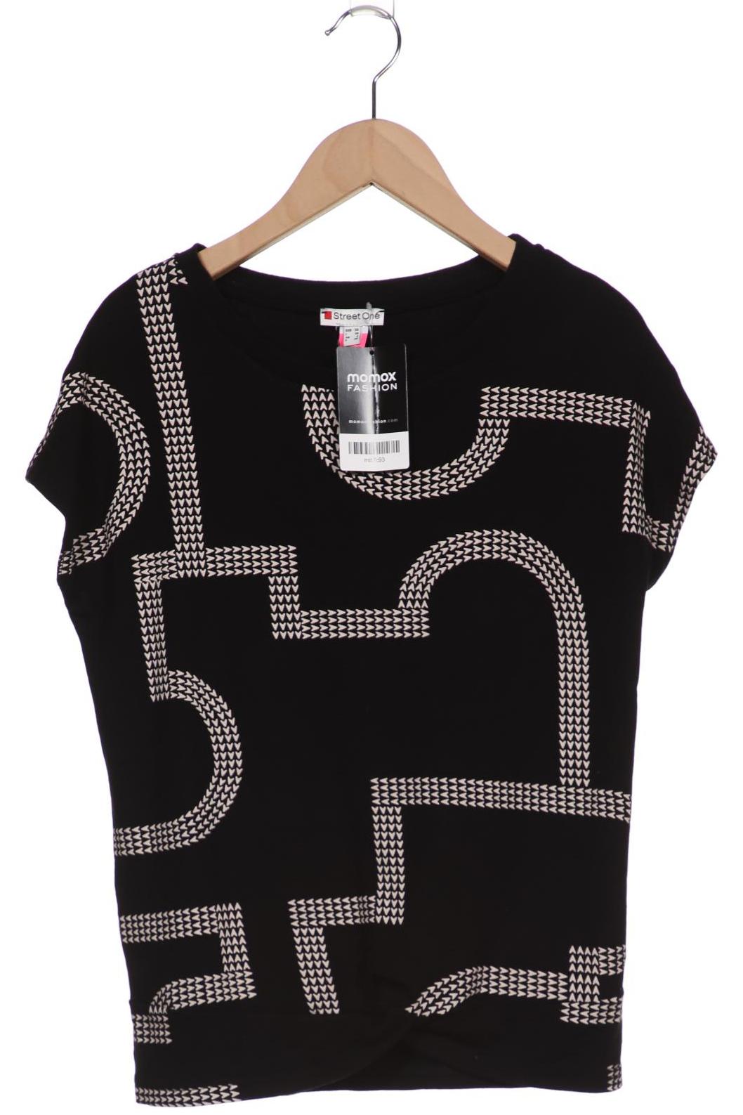 

Street One Damen T-Shirt, schwarz