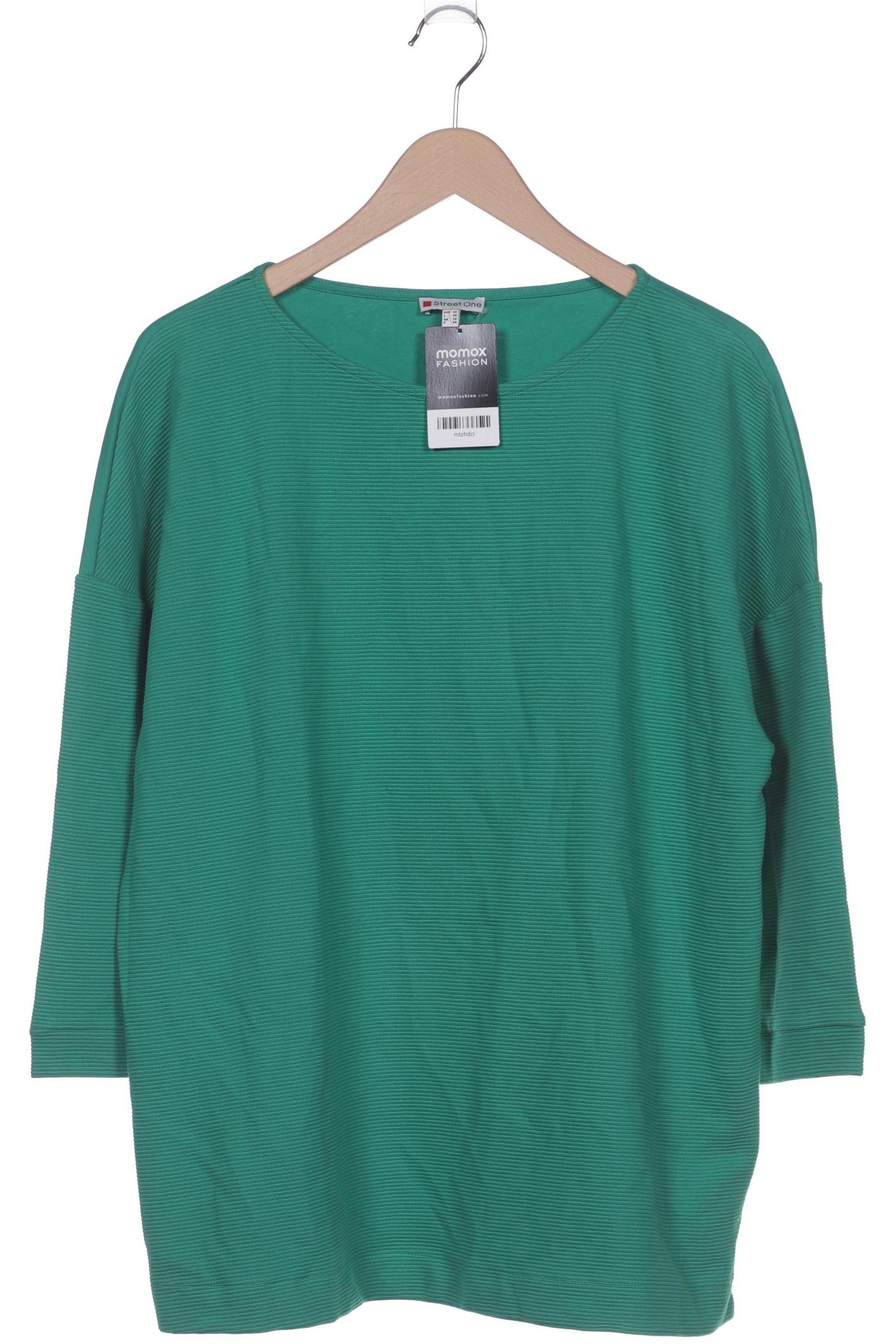 

Street One Damen Sweatshirt, grün, Gr. 46